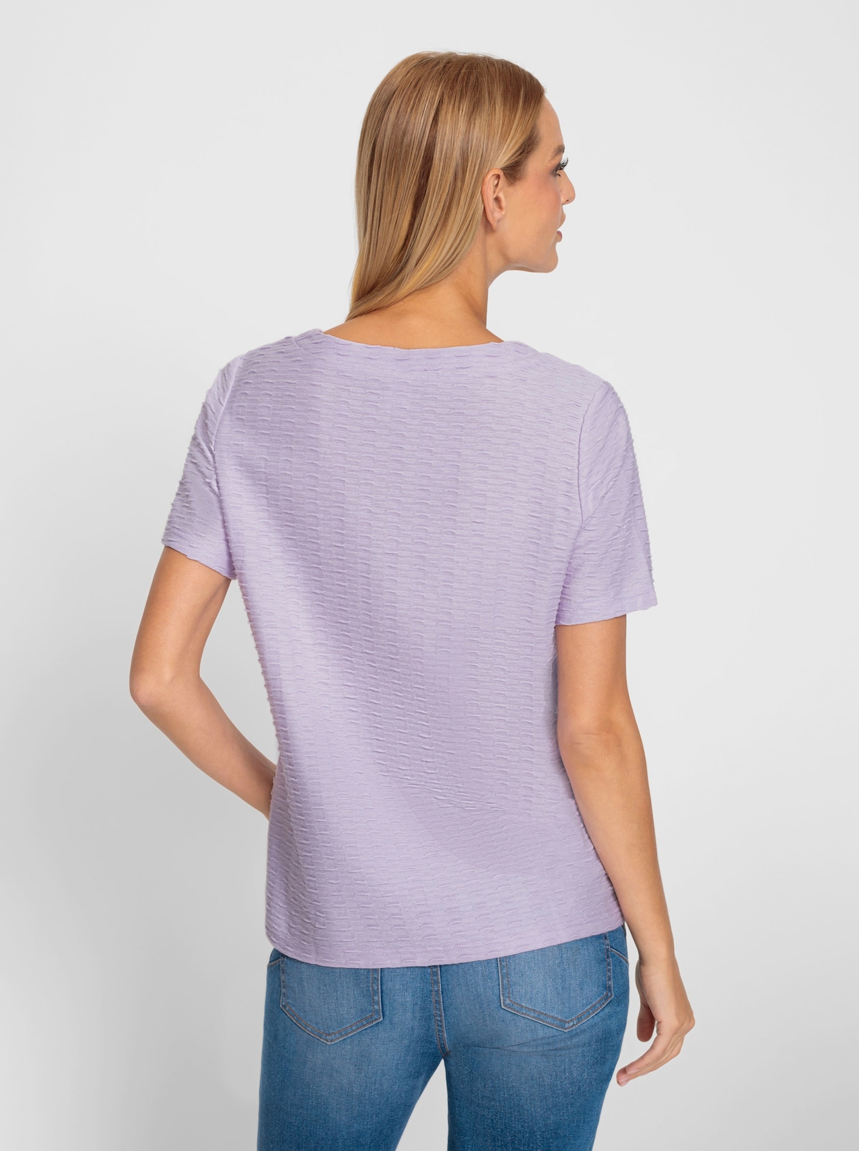 heine Shirt met korte mouwen - lila