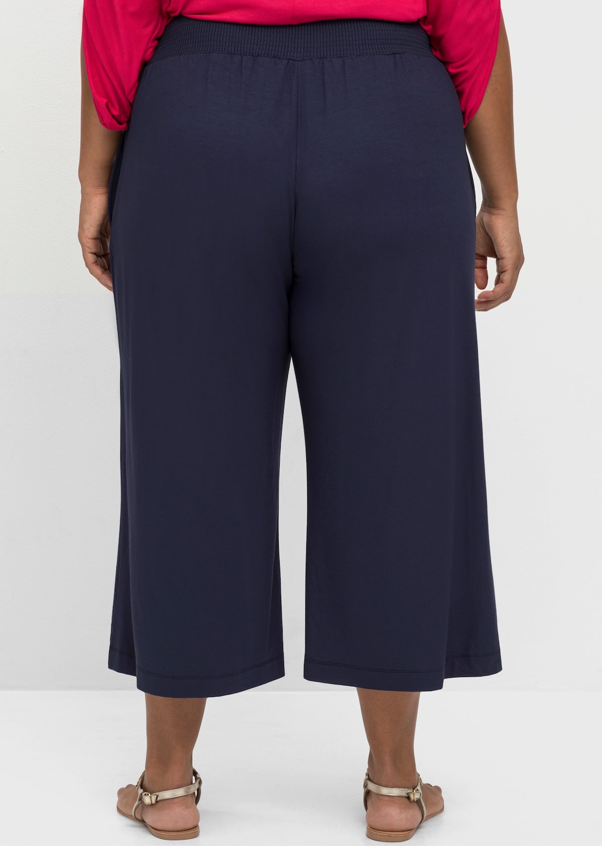 sheego Comfortbroek - marine