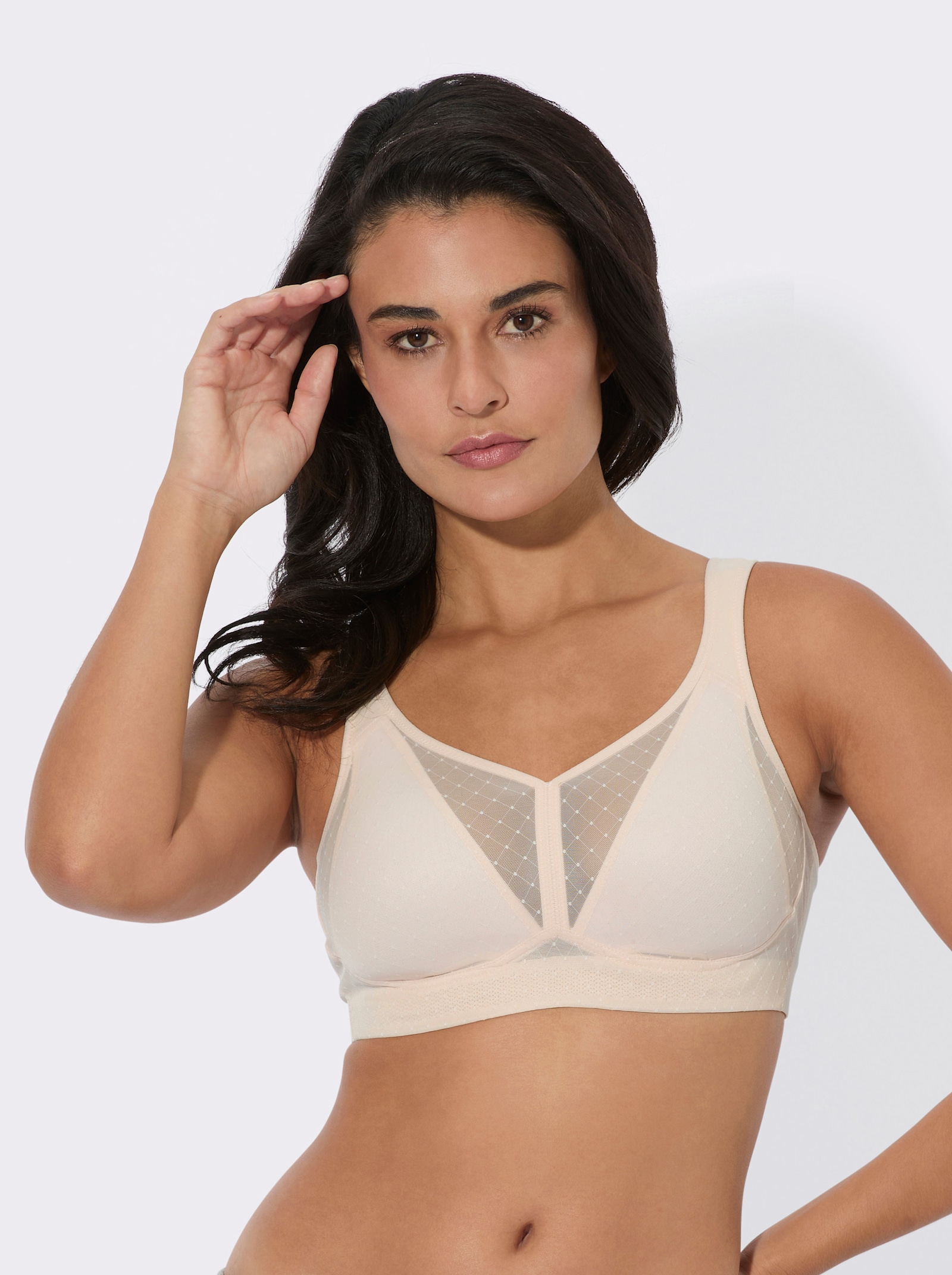 Soutien-gorge confort sans armatures - café au lait