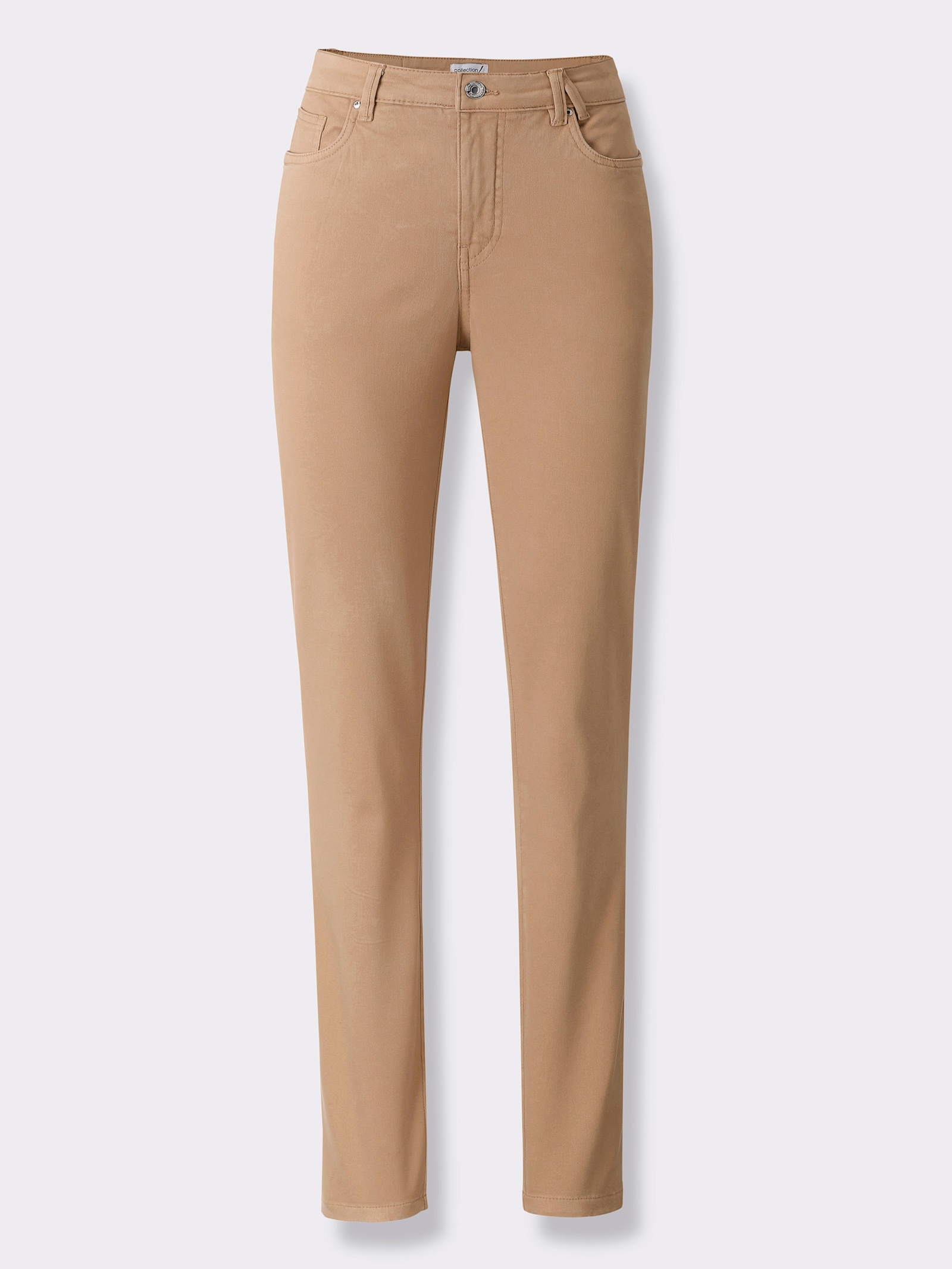 5-Pocket-Hose in Baumwoll-Stretch-Qualität - camel