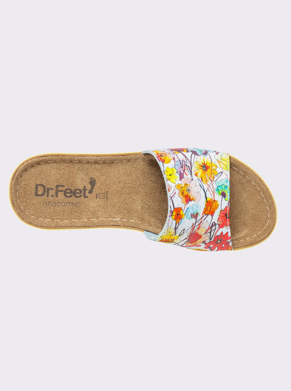 Dr. Feet Hausschuh - gelb