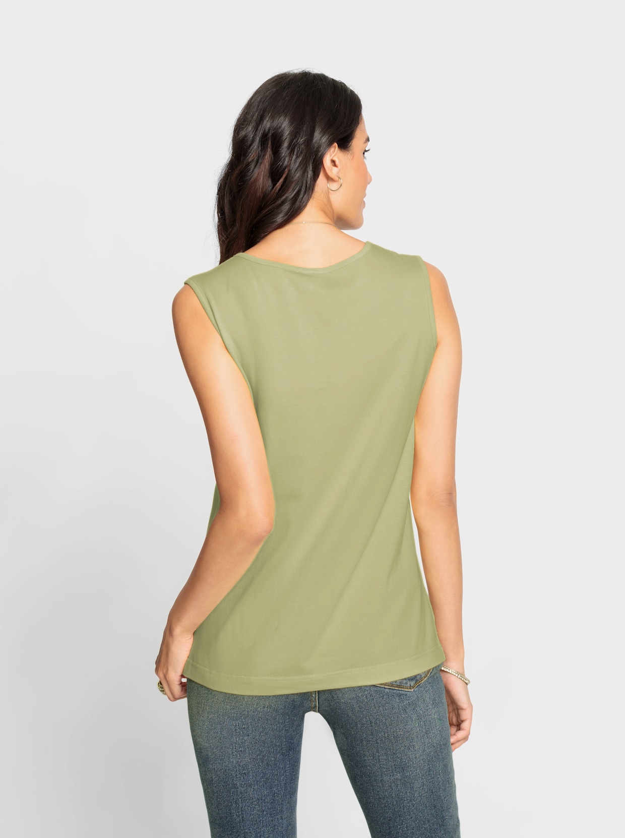 Shirttop - lindgrün