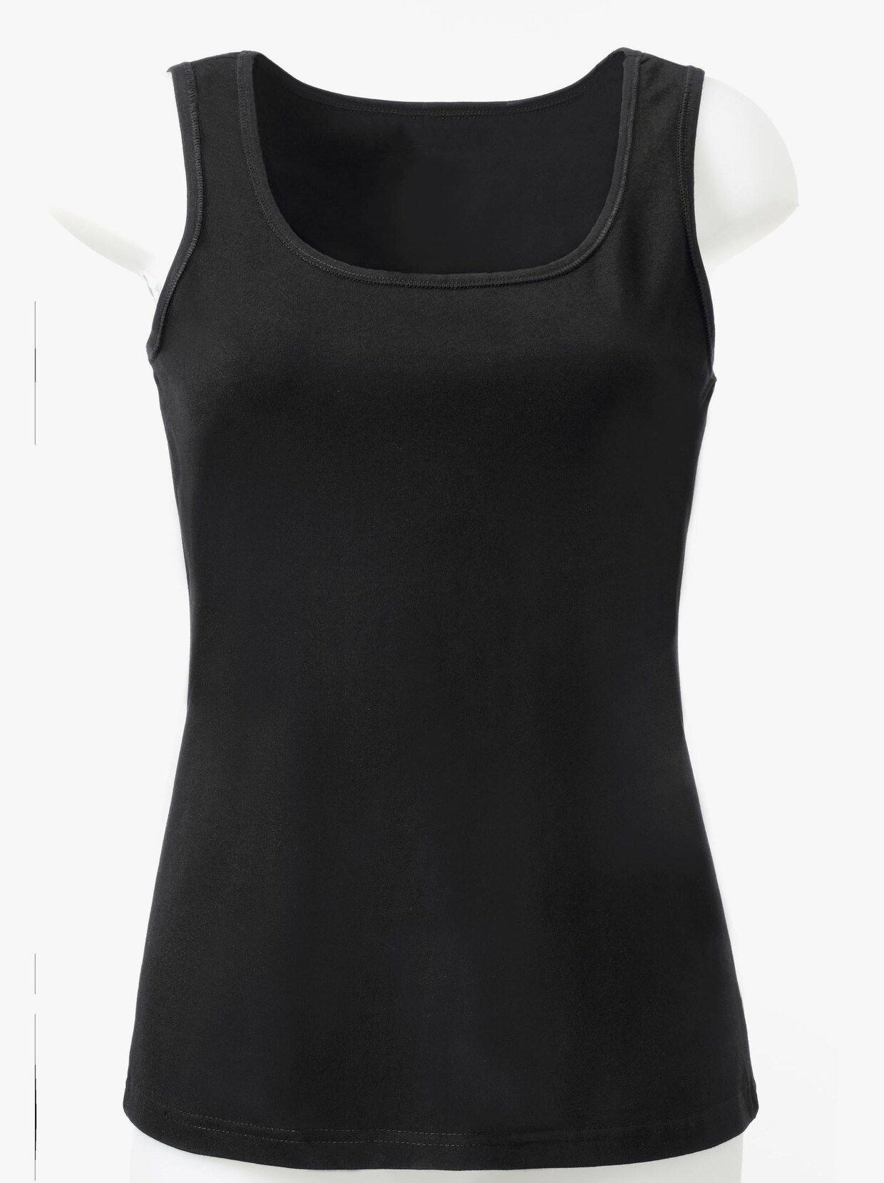 Longtop - schwarz