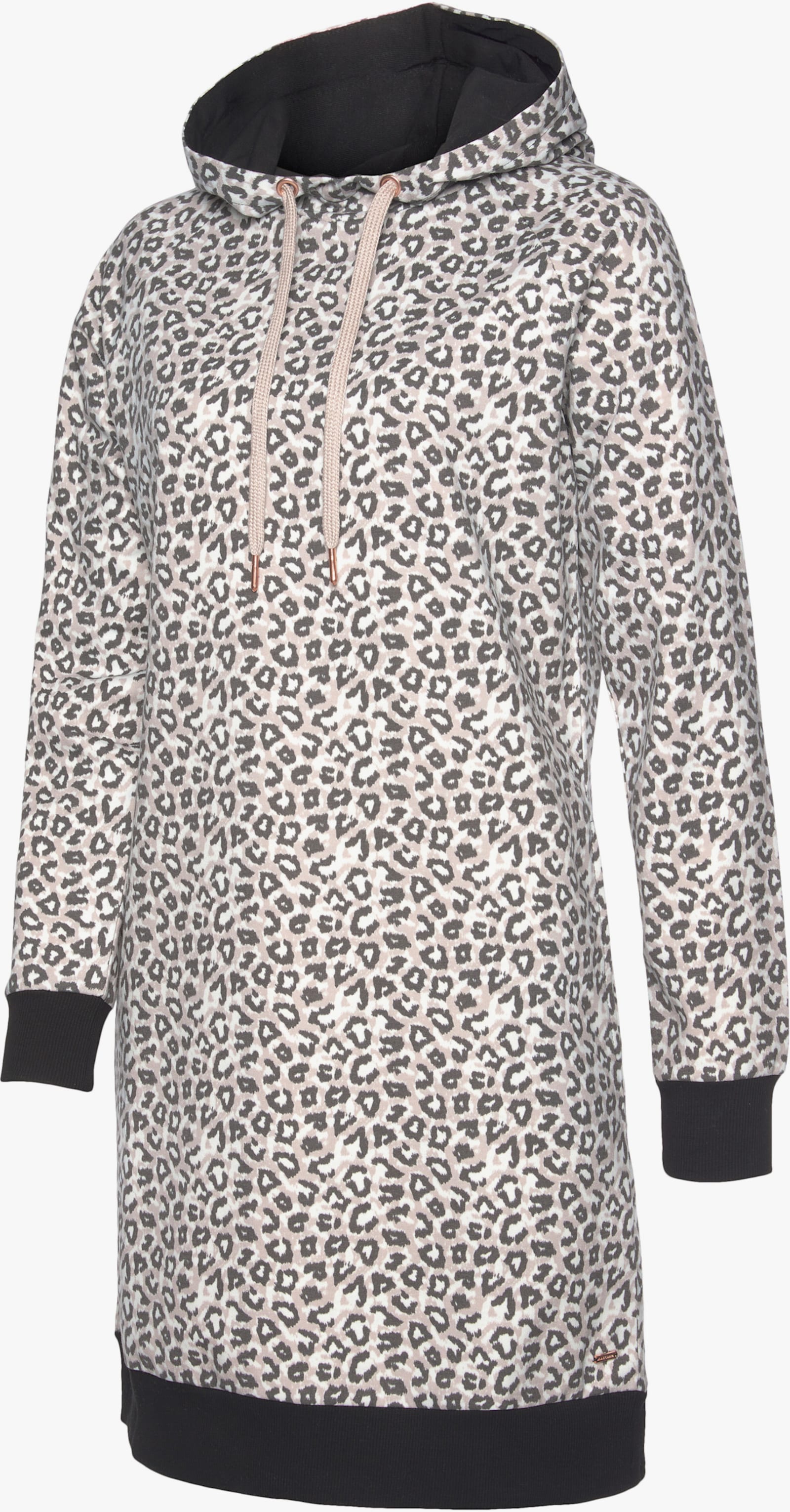 LASCANA Robe sweat - beige-noir