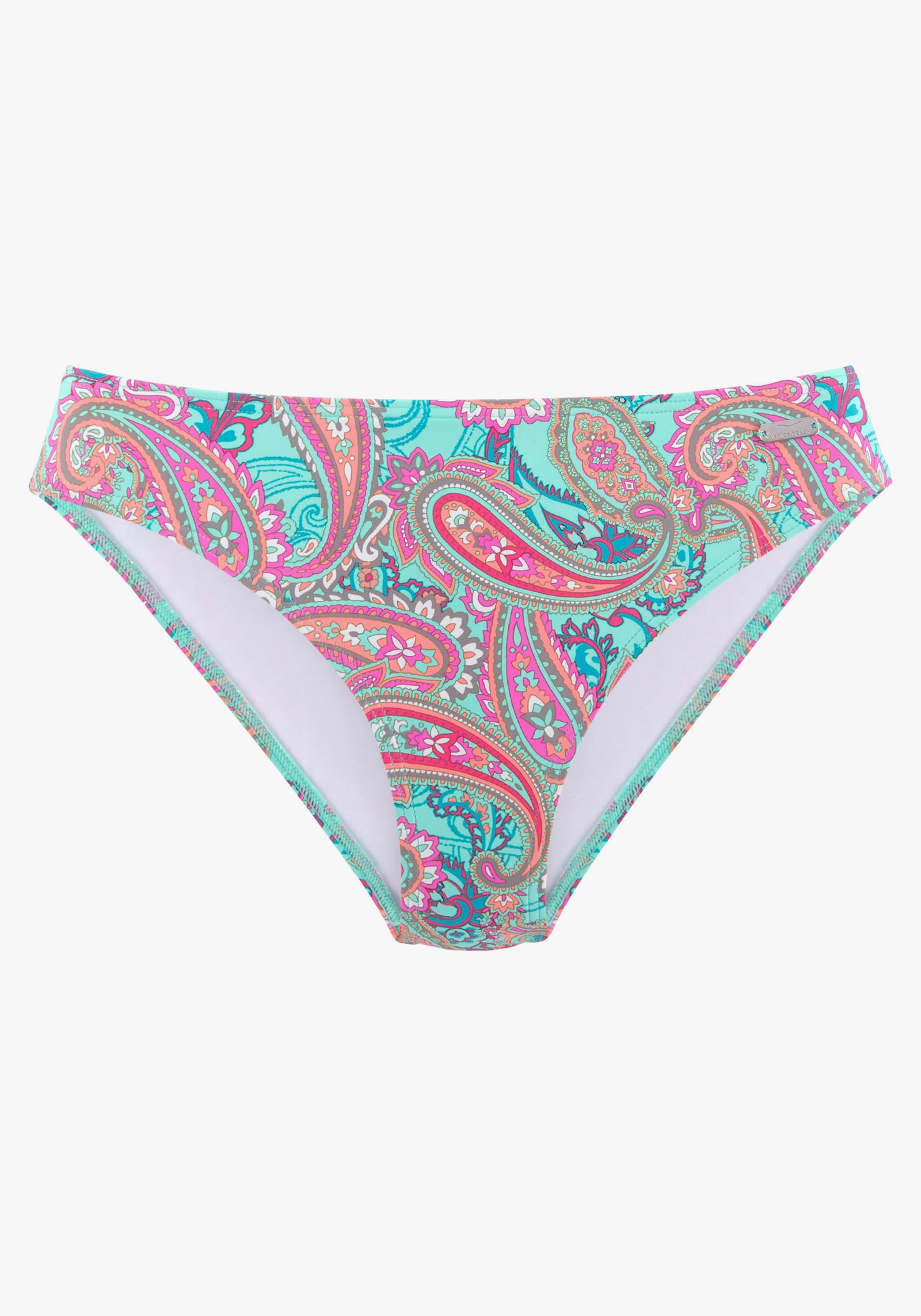 Venice Beach Bikini-Hose - mint-bedruckt