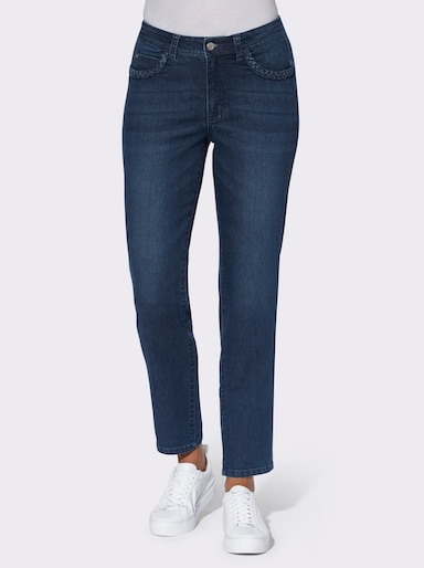 5-Pocket-Jeans - blue-stone-washed