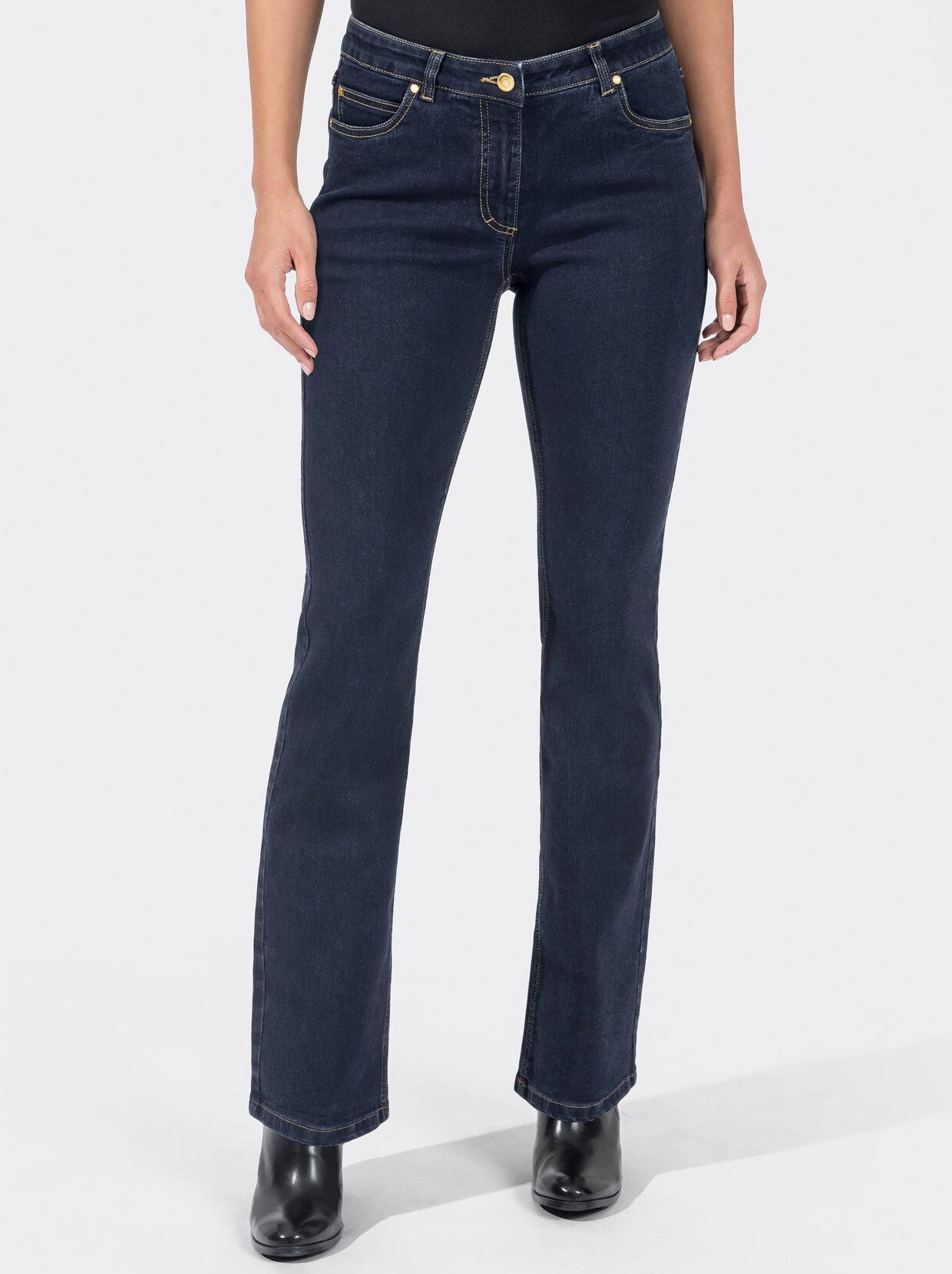 Bootcut-Jeans - dark blue