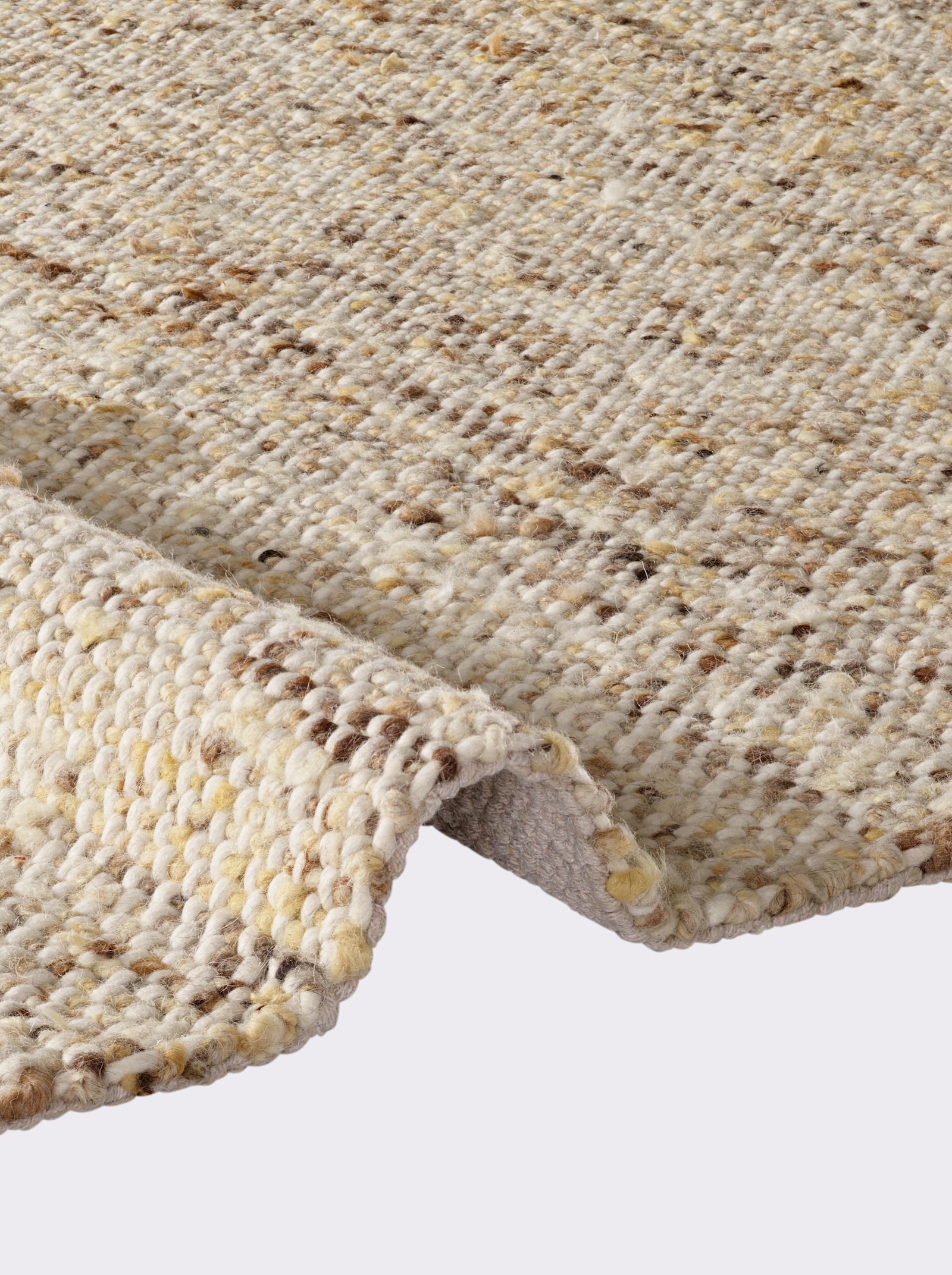 Impressionen Teppich - braun-ecru-meliert