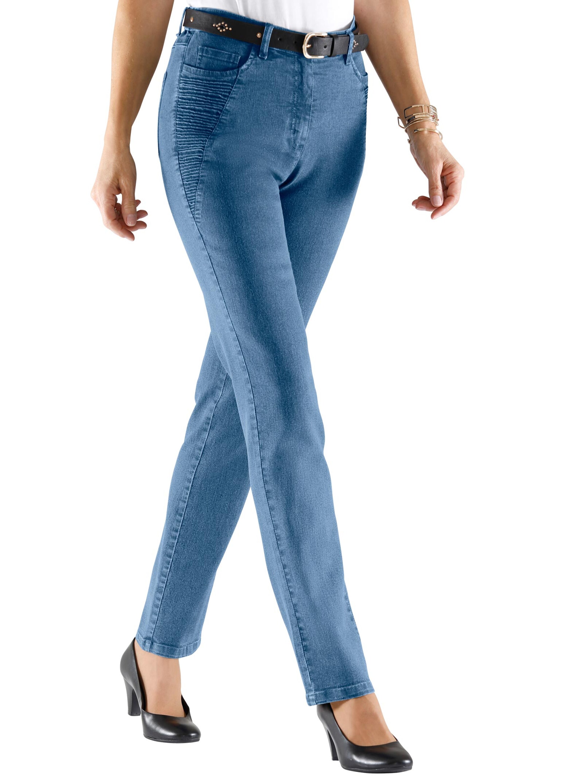 Jeans - blue-bleached