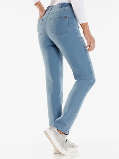 5-pocketbroek - blue-bleached