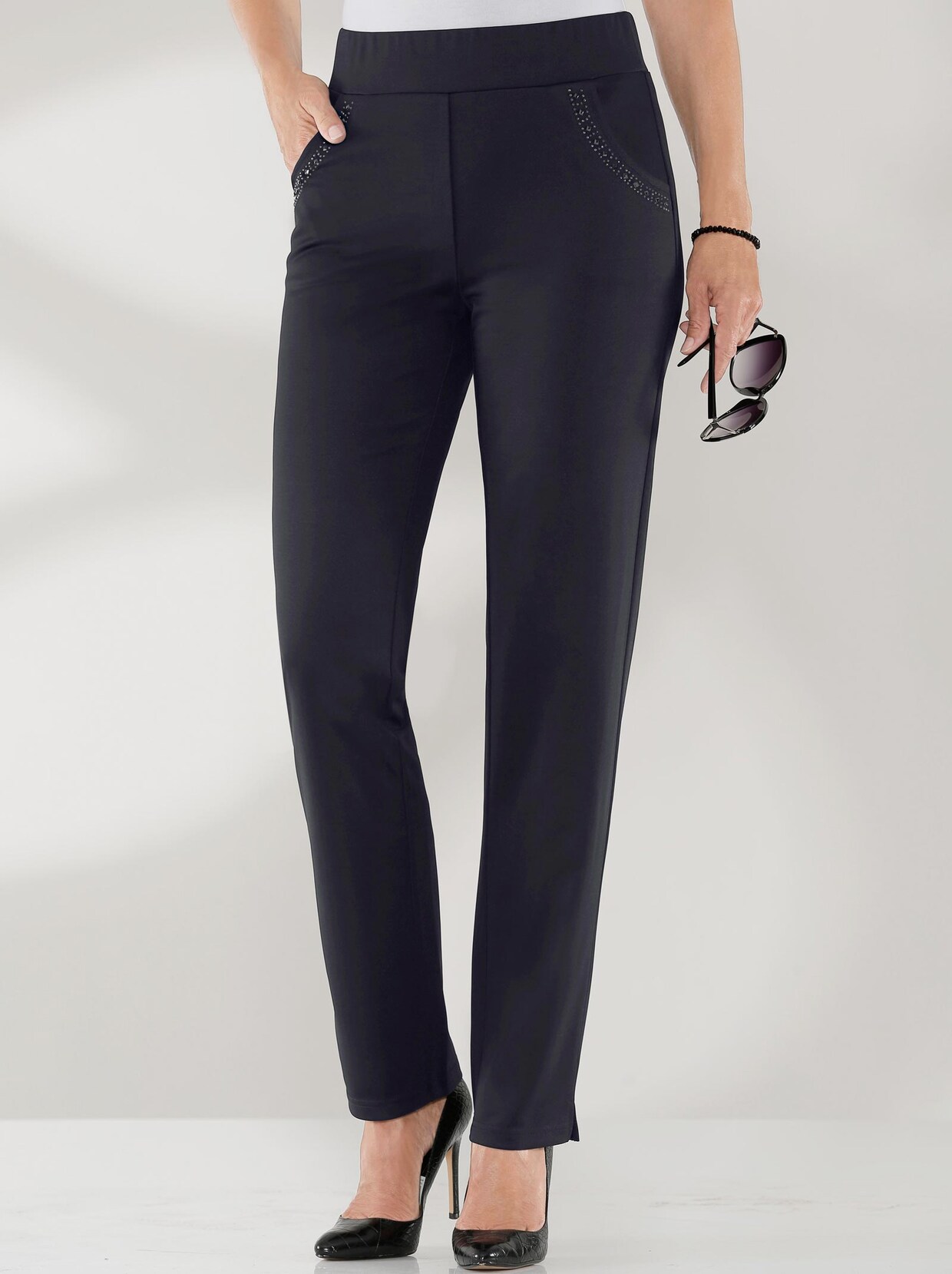 pantalon en jersey - noir