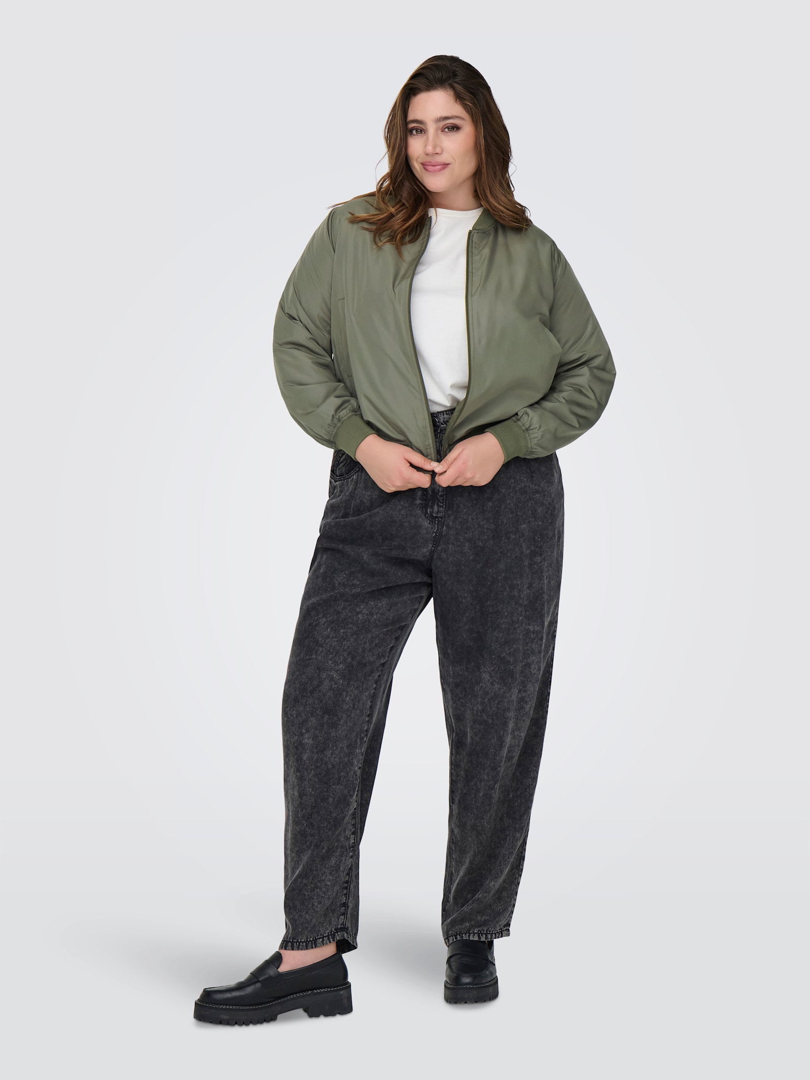 ONLY CARMAKOMA Bomberjacke - kalamata