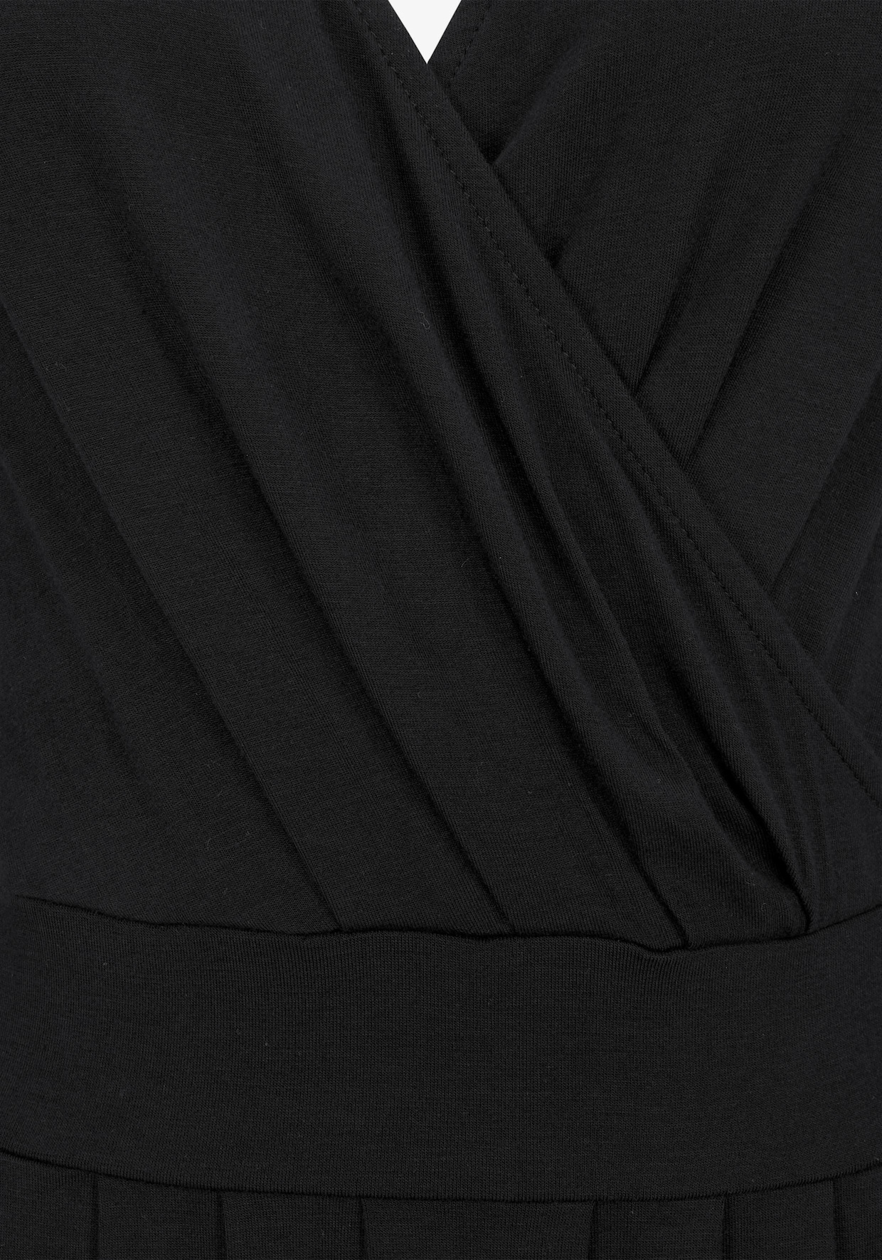 Beachtime Robe en jersey - noir