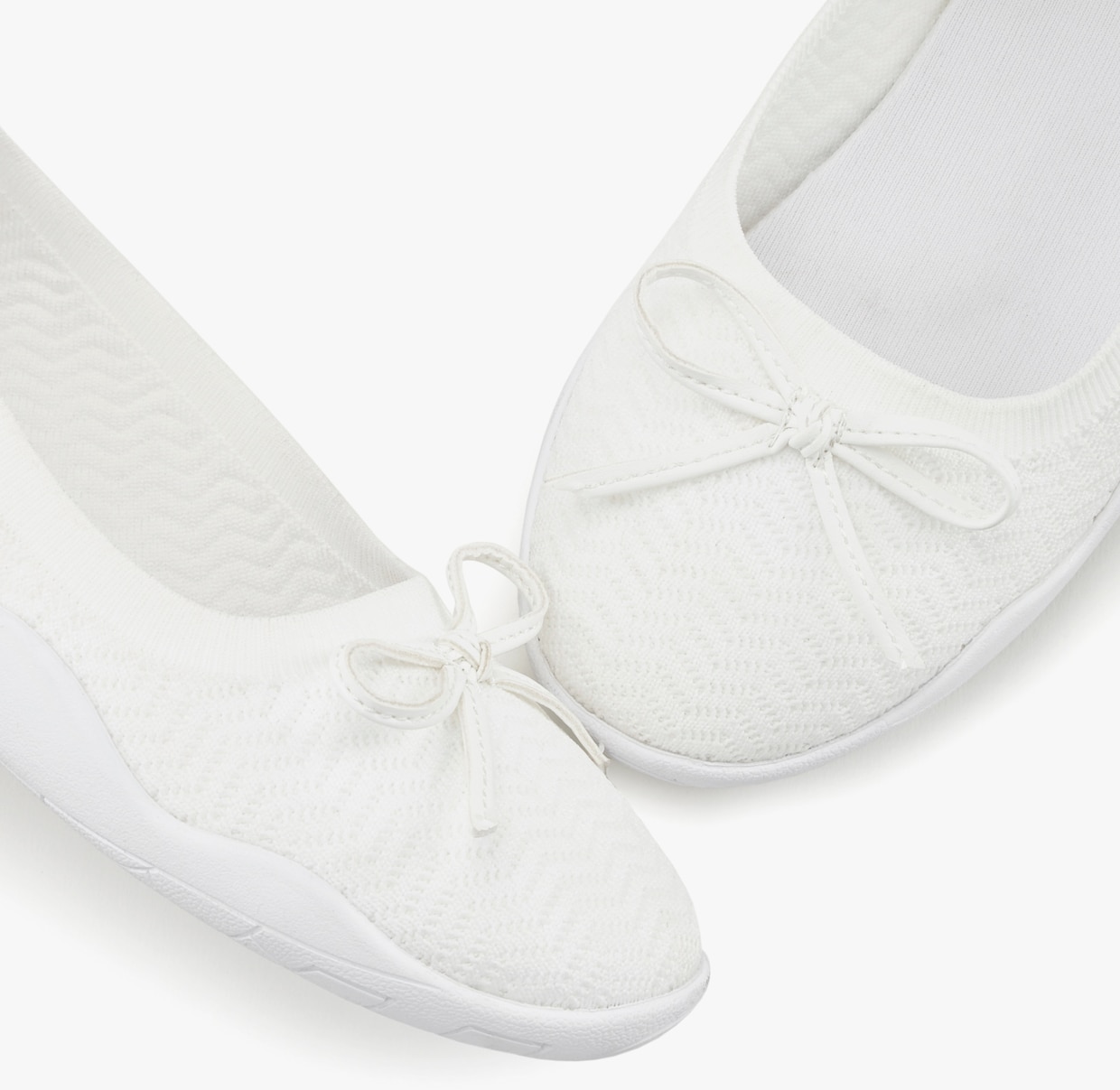 LASCANA Sneaker Ballerinas - weiß