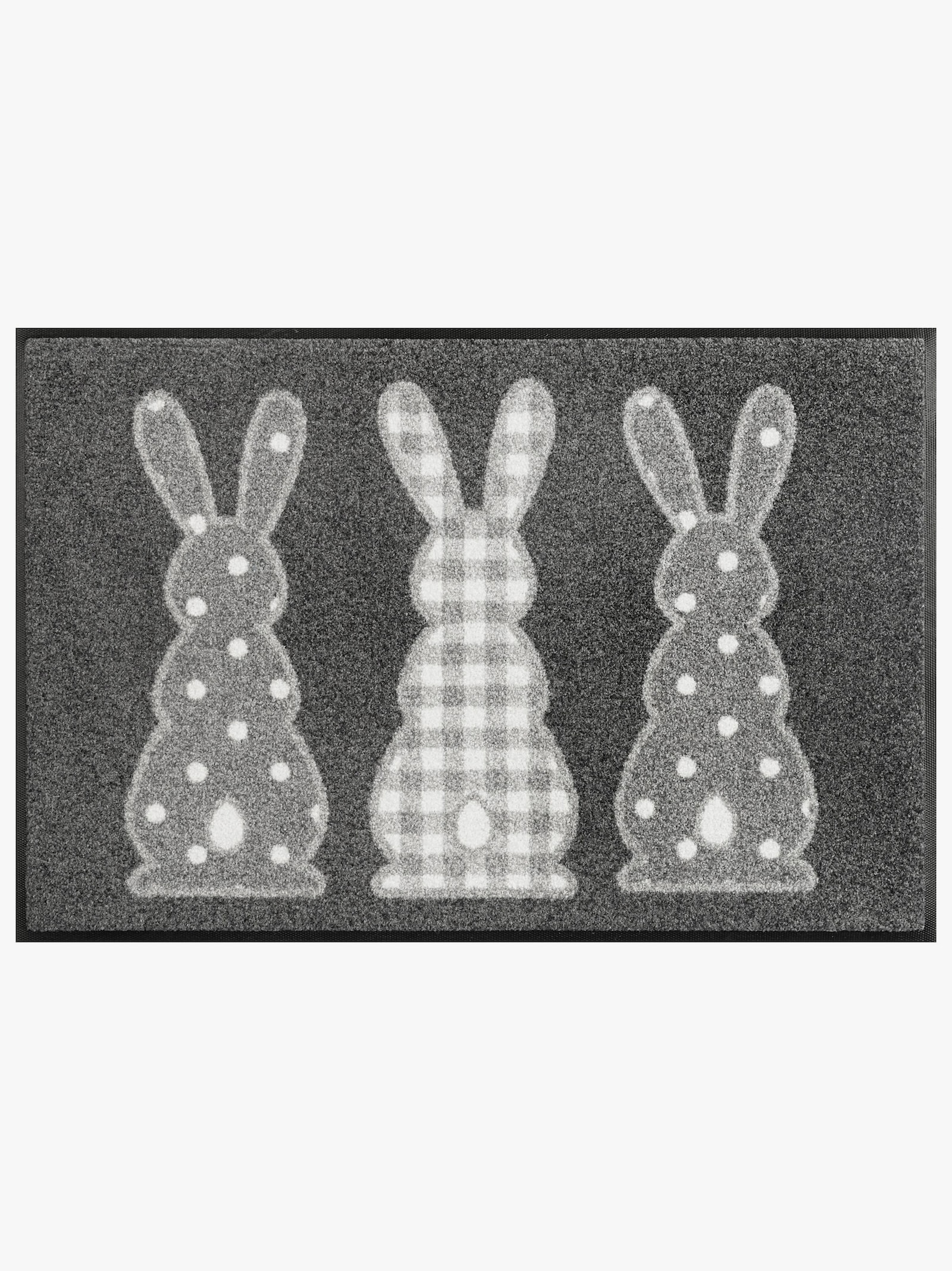 wash+dry by Kleen-Tex Fußmatte - grau-ecru