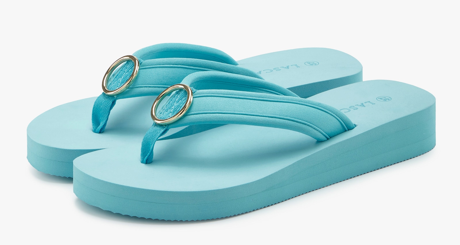 LASCANA Tongs - turquoise