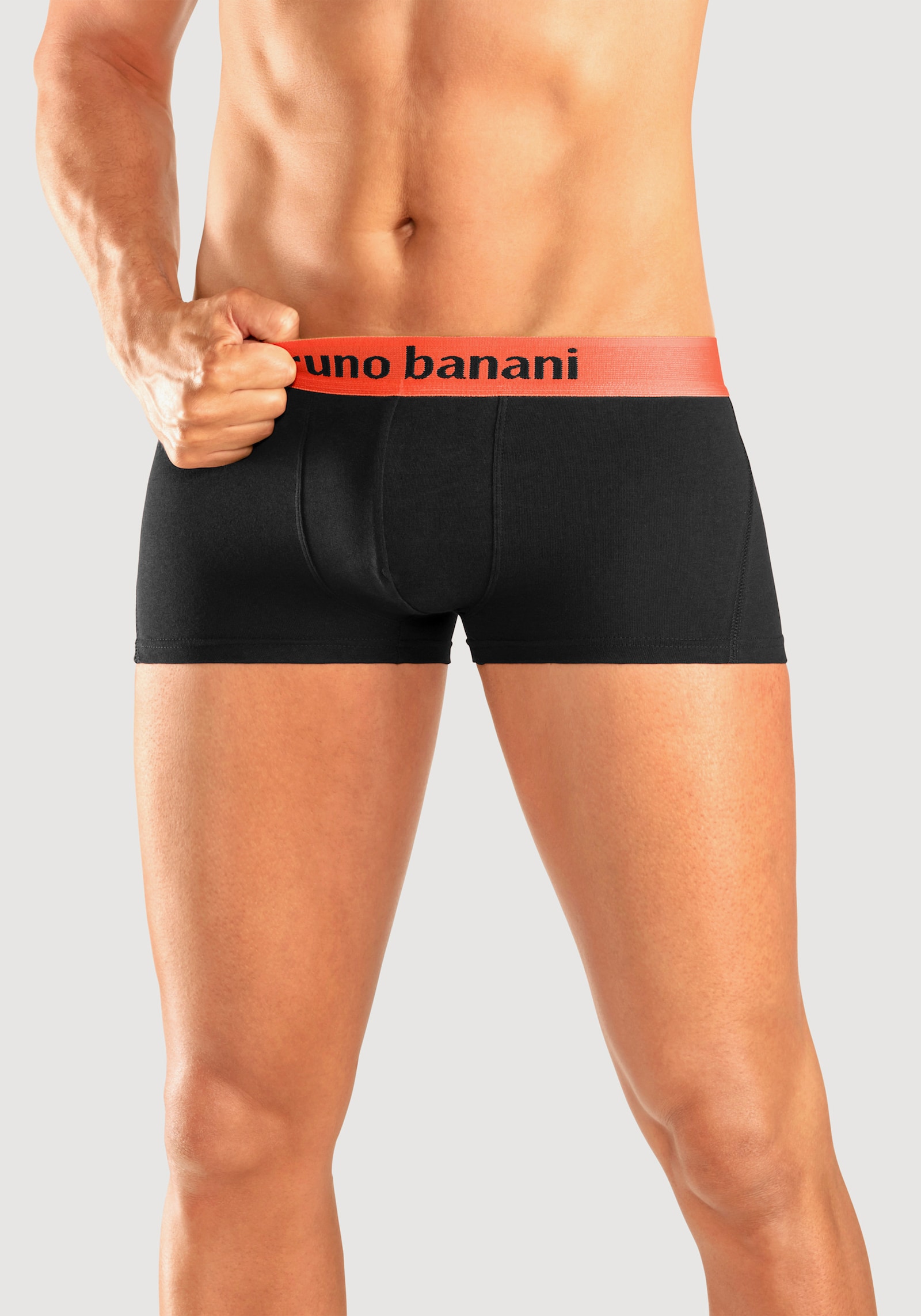 Bruno Banani Hipster - schwarz-orange, schwarz-türkis, schwarz-gelb, schwarz-lila