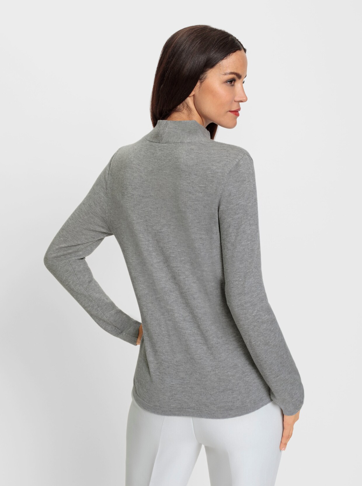 heine Pull - gris chiné