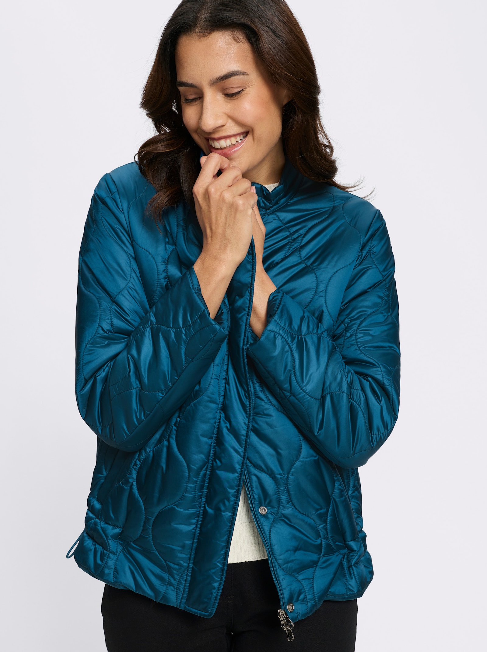 Steppjacke mit 1 Innentasche - topas