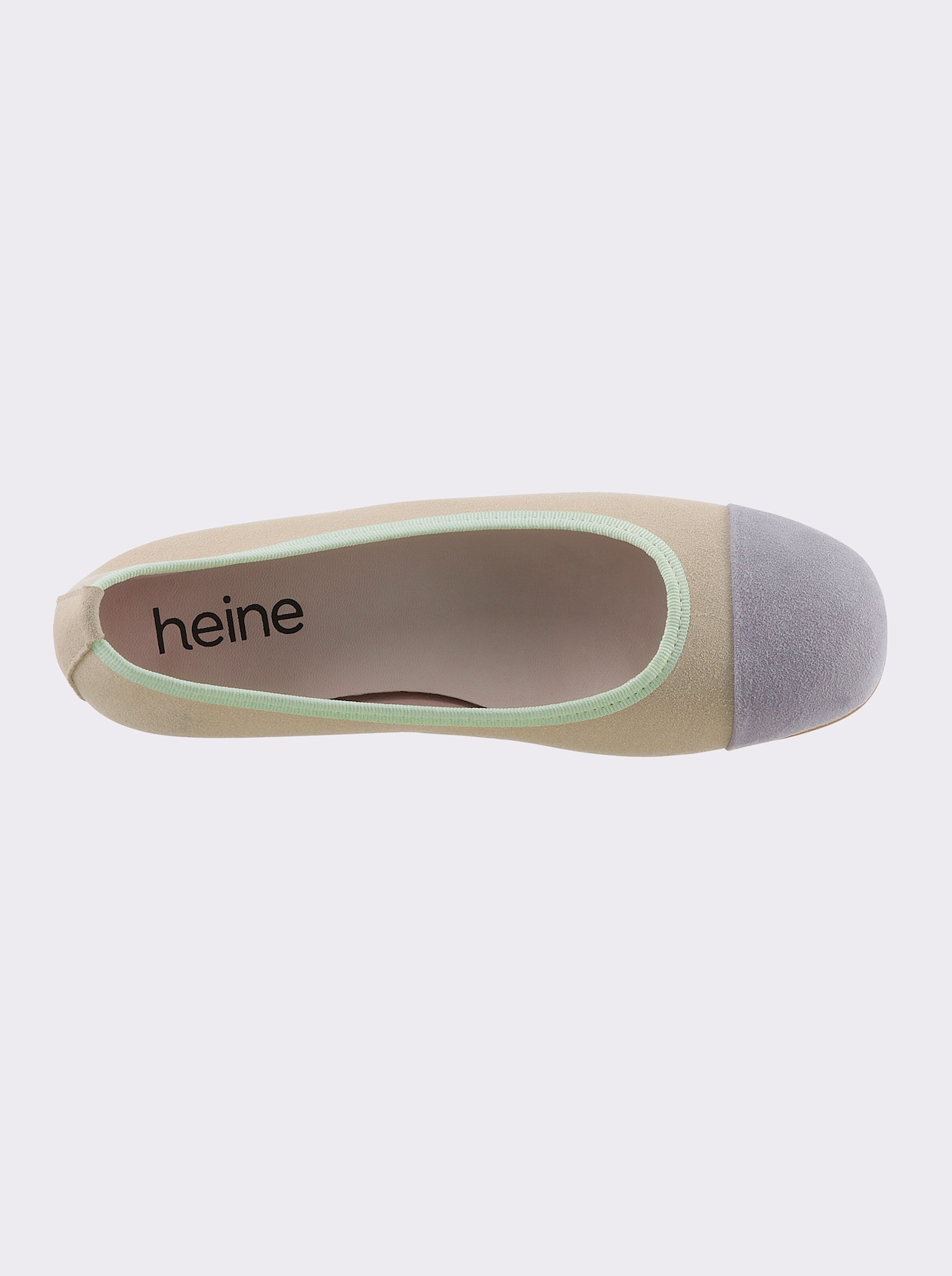 heine Ballerines - sable-pastel