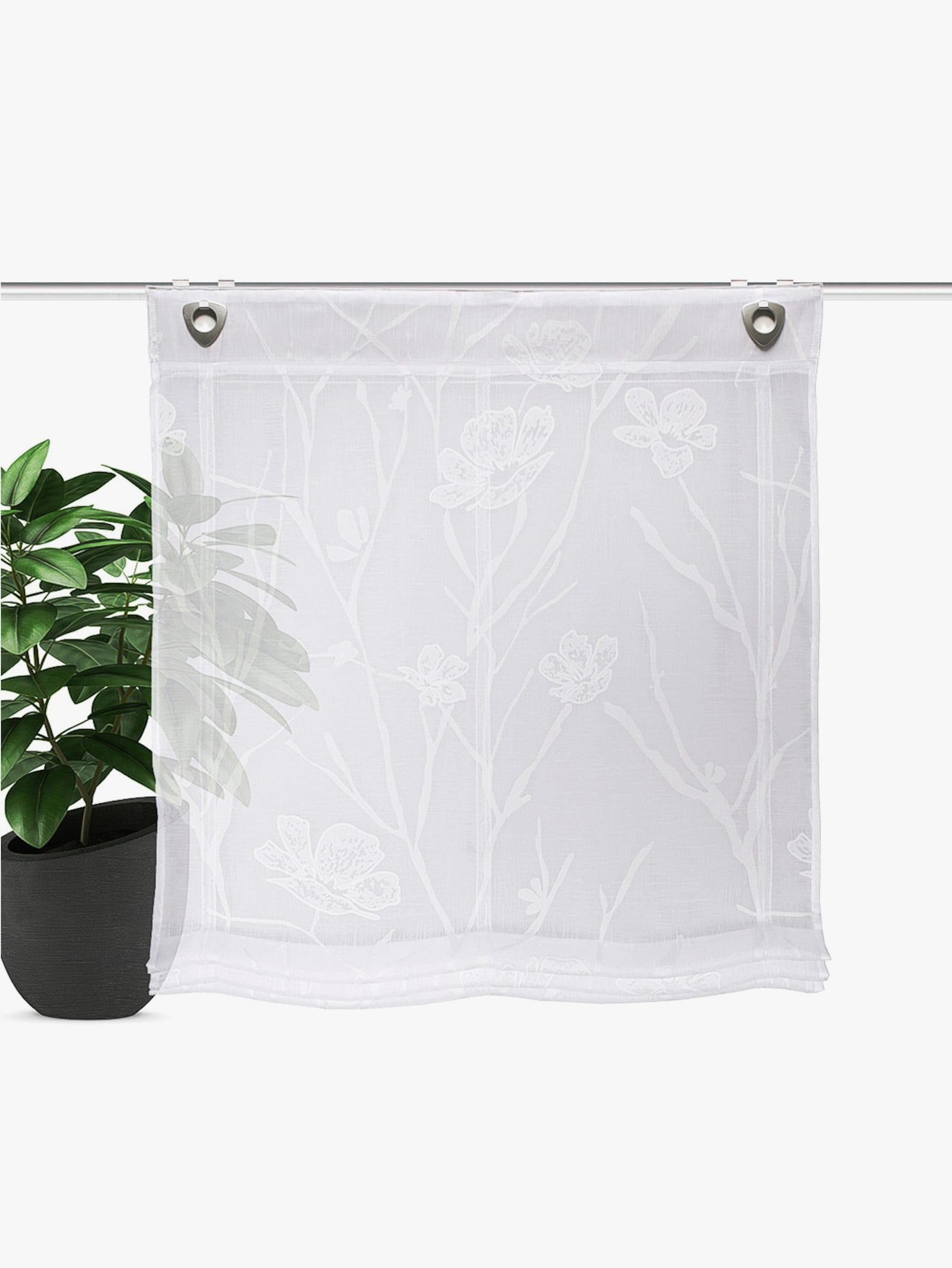 heine home Raffrollo - weiß