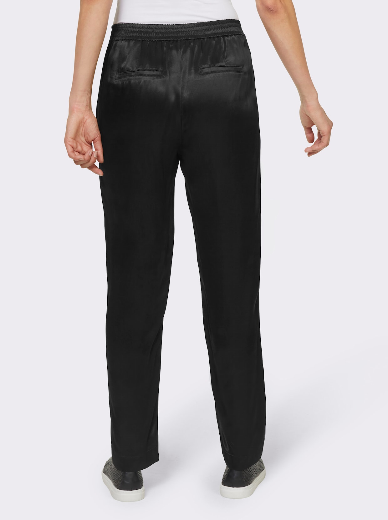 heine Comfortbroek - zwart