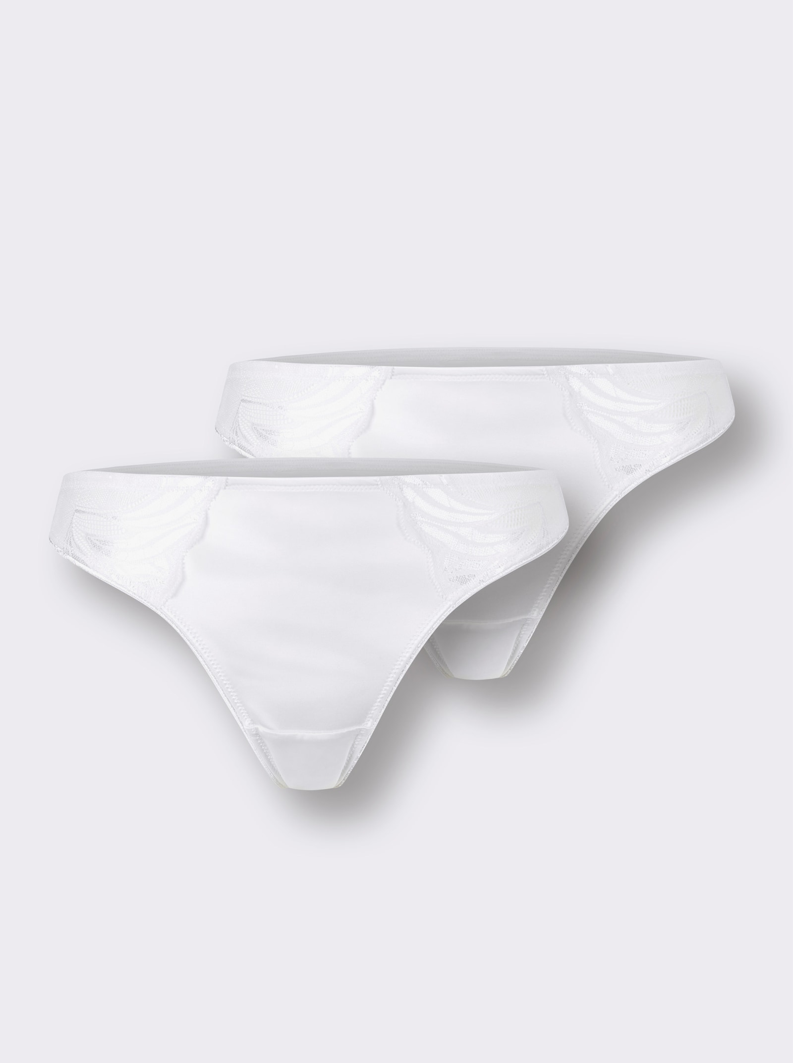 wäschepur String - weiß