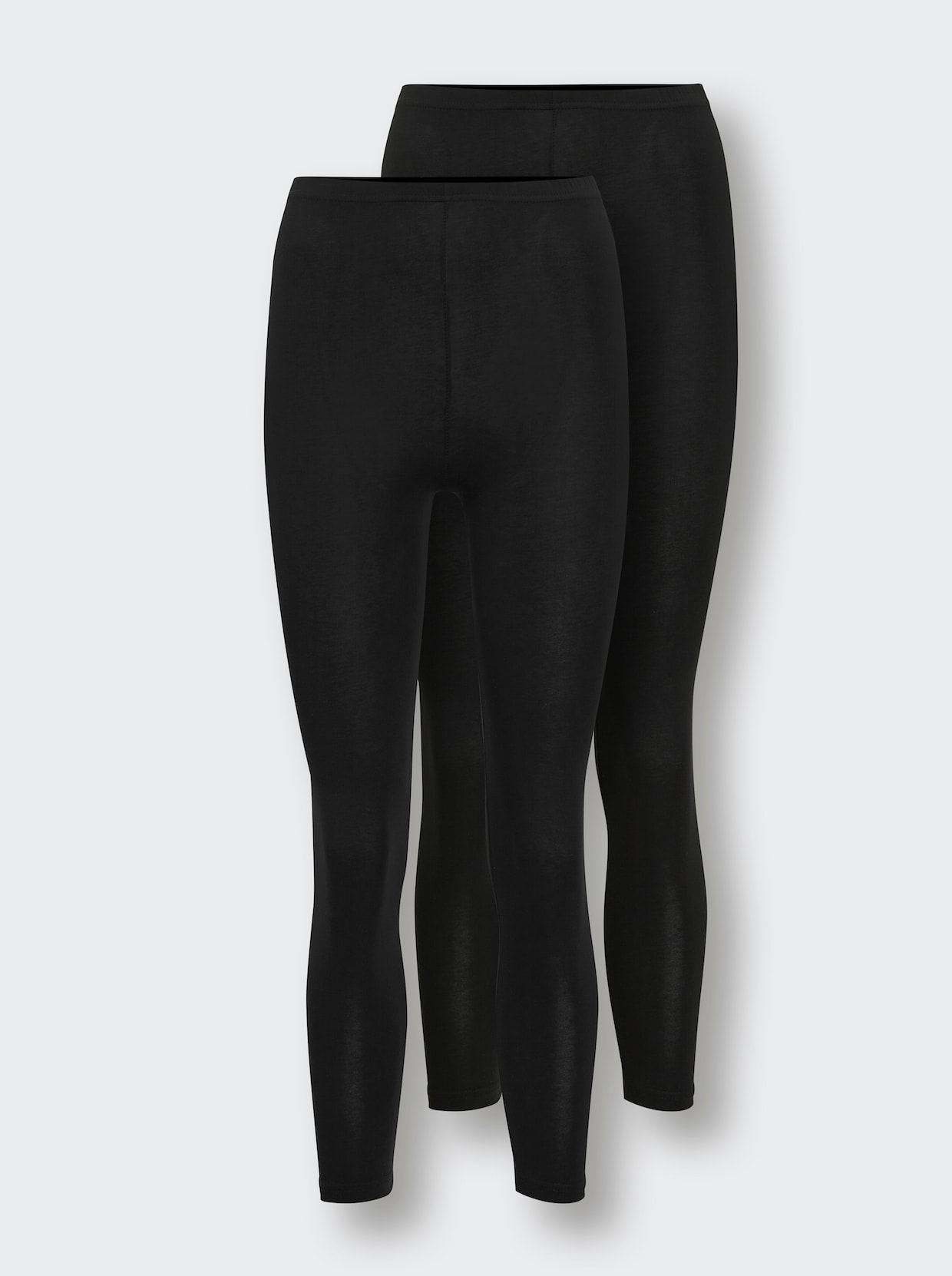 wäschepur Leggings, långa - 2 stycken. svarta