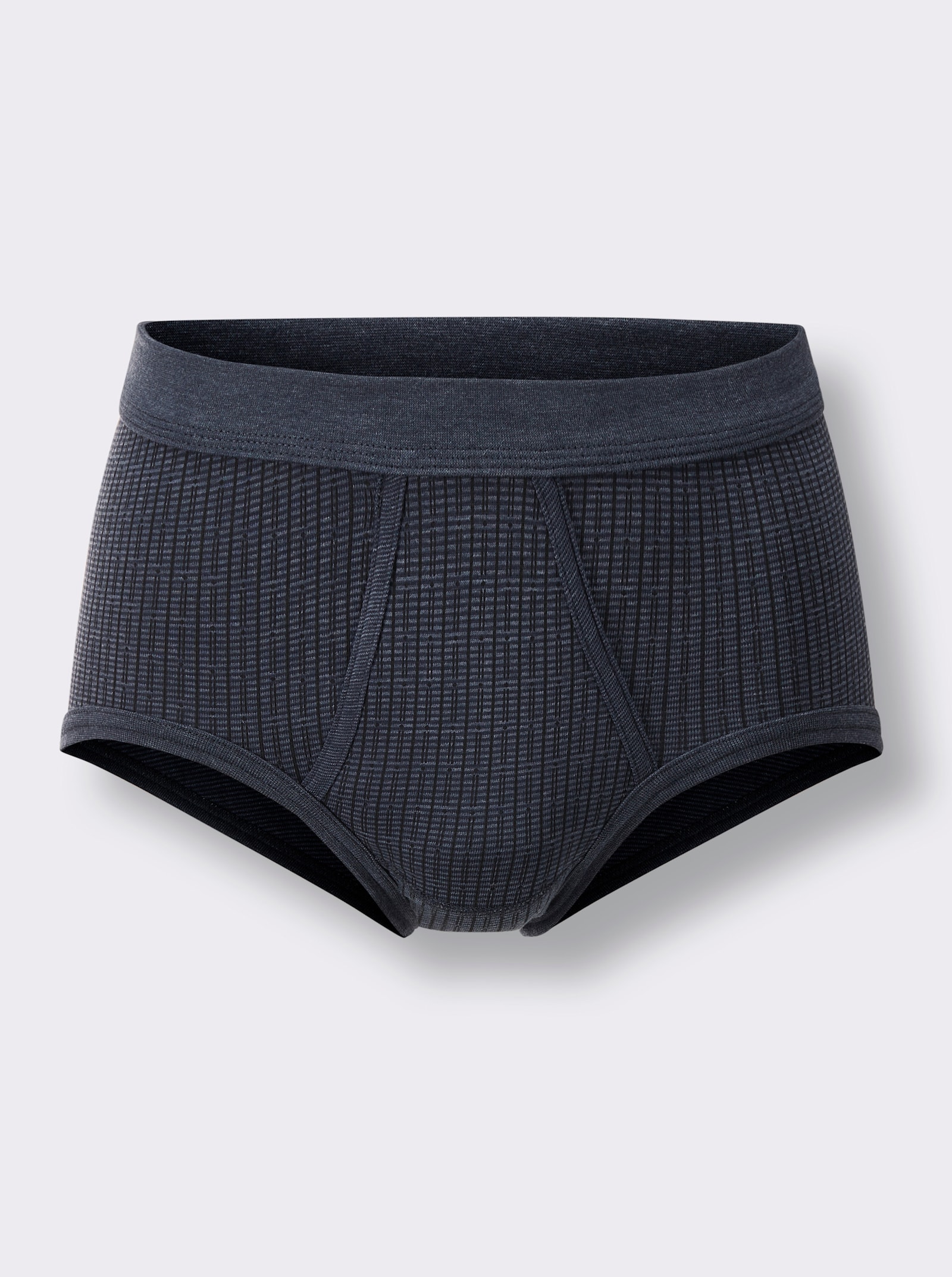 wäschepur men Slip - marine-bedruckt