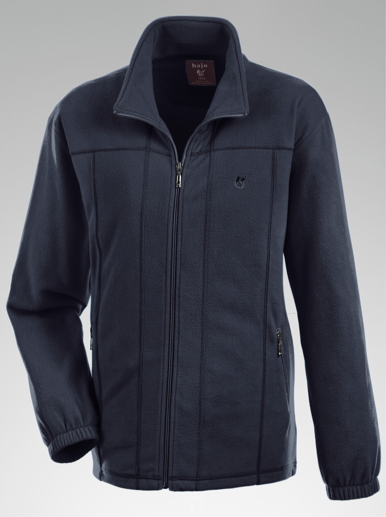 Hajo Fleece-Jacke - marine