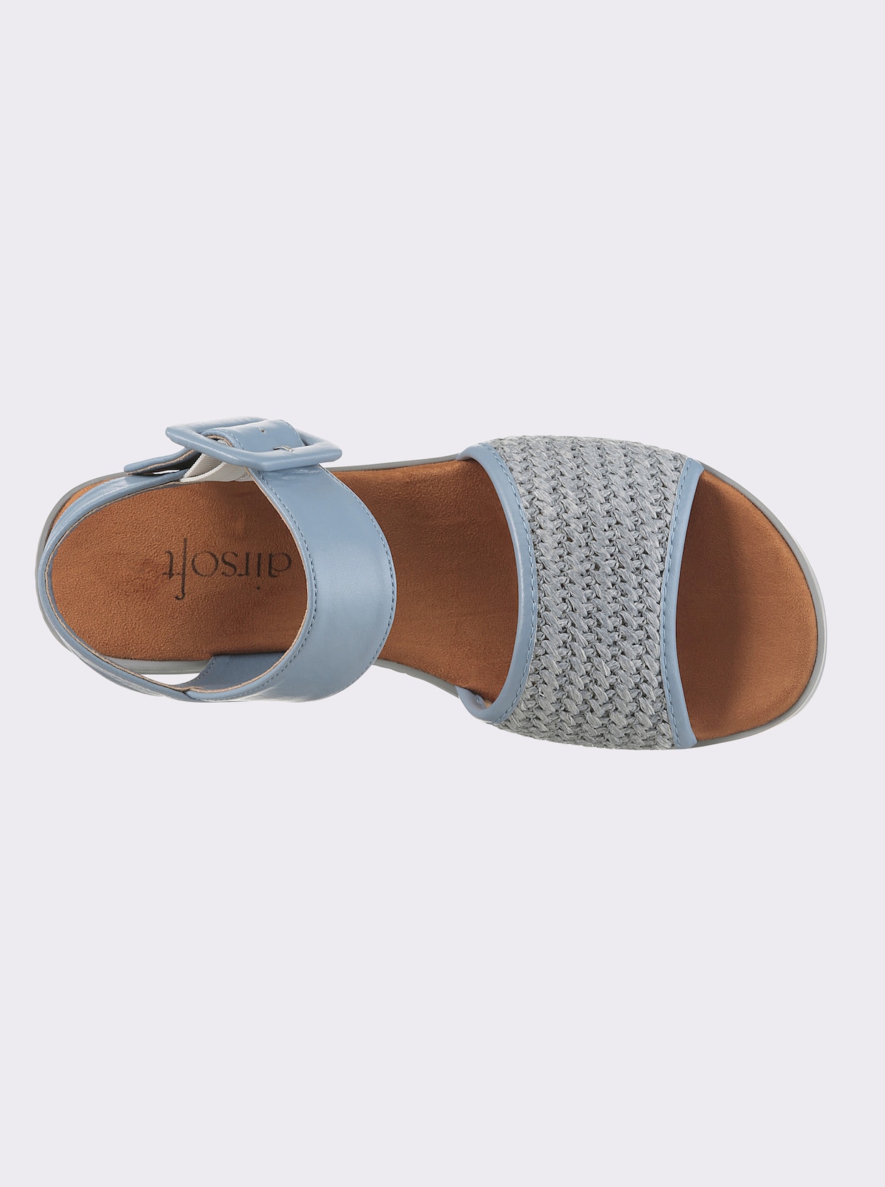 airsoft modern+ Sandalette - hellblau