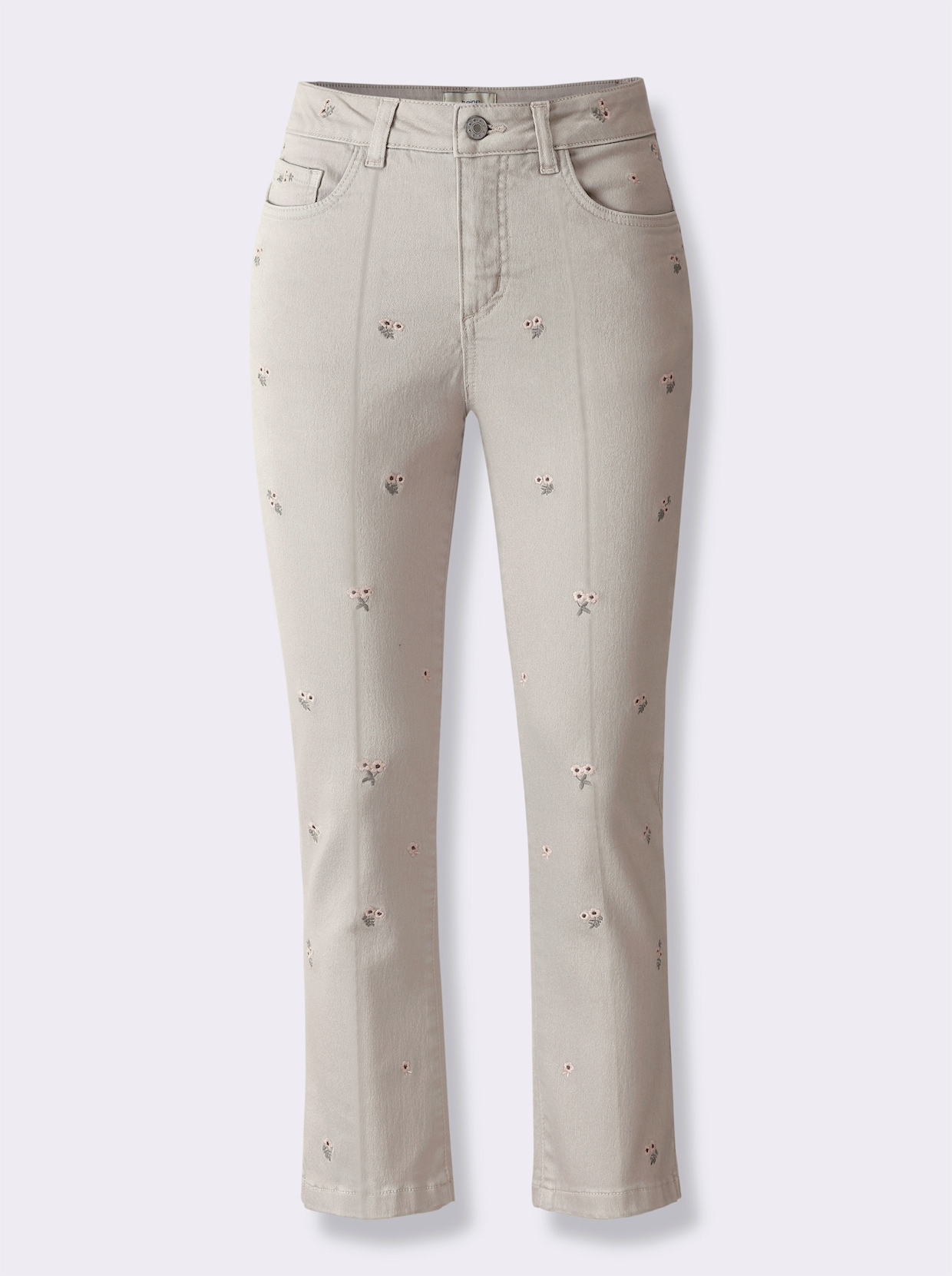 heine Stretch jeans - lichtgrijs