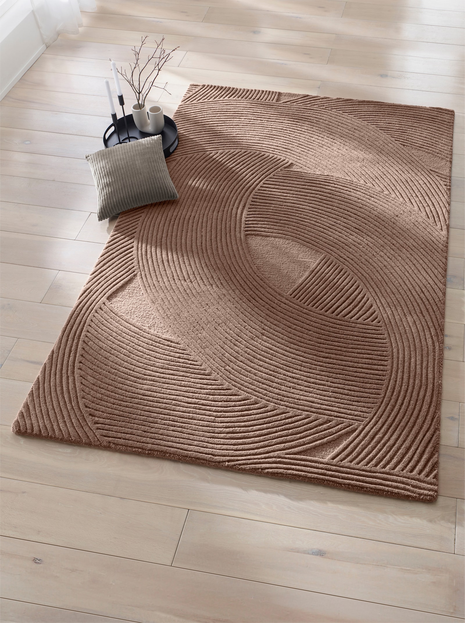 heine home Teppich - taupe