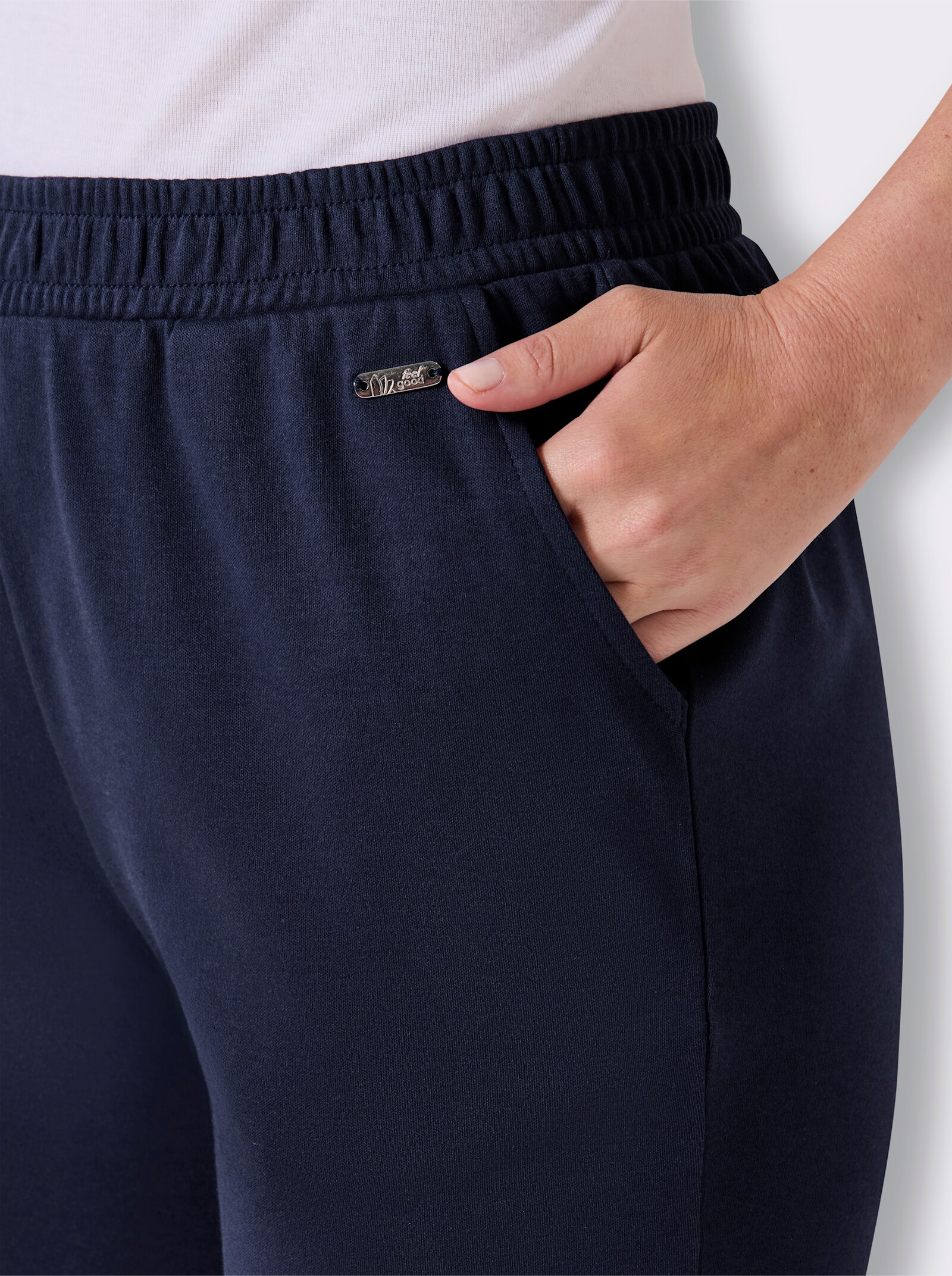 feel good 3/4-Hose in Interlock-Qualität - marine