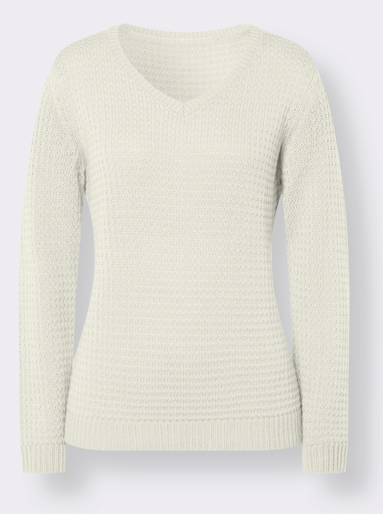 Pullover met lange mouwen - ecru