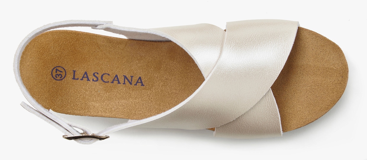 LASCANA Sandalette - creme