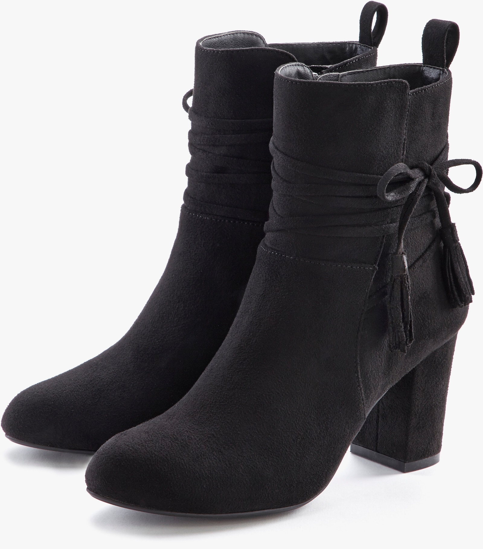 LASCANA Stiefelette - schwarz