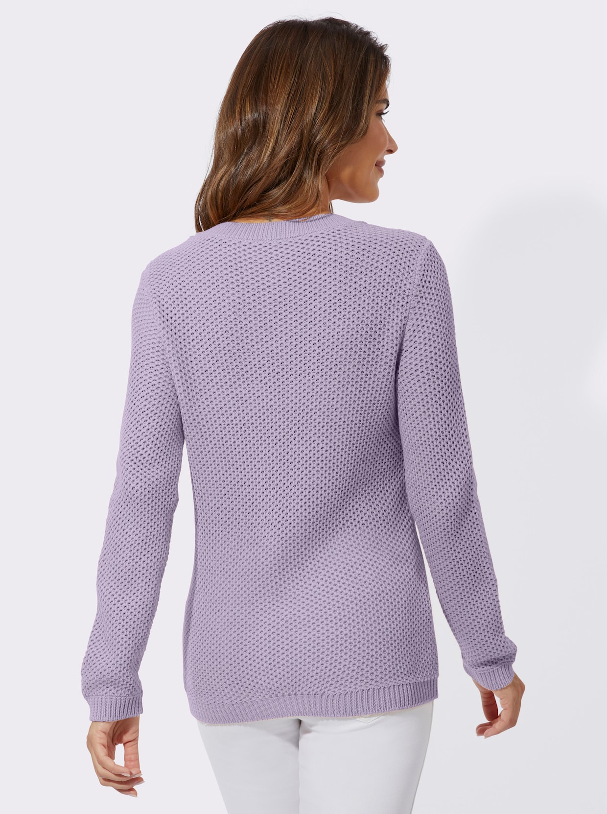 Pullover met lange mouwen - lila