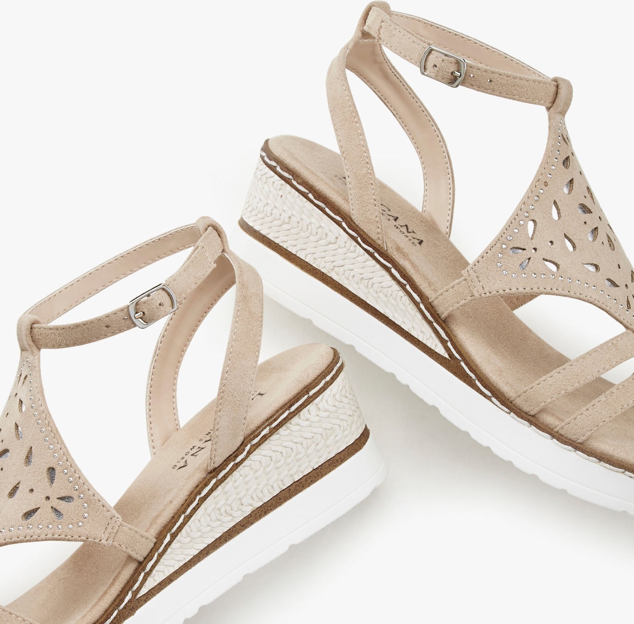 LASCANA Sandalette - beige