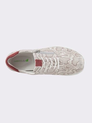 Waldläufer Sneaker - elfenbein-bedruckt