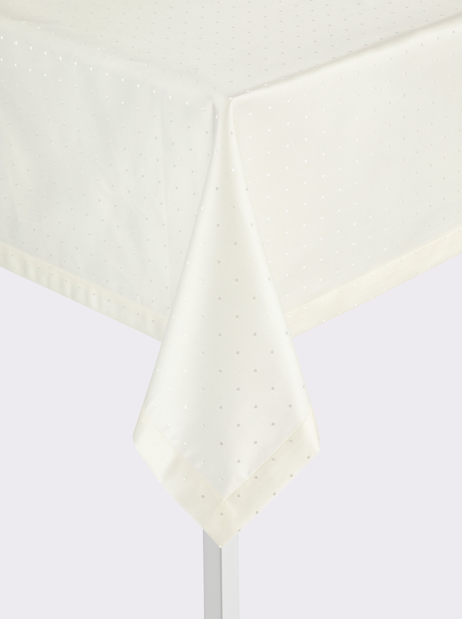 Curt Bauer Tischdecke - porzellan