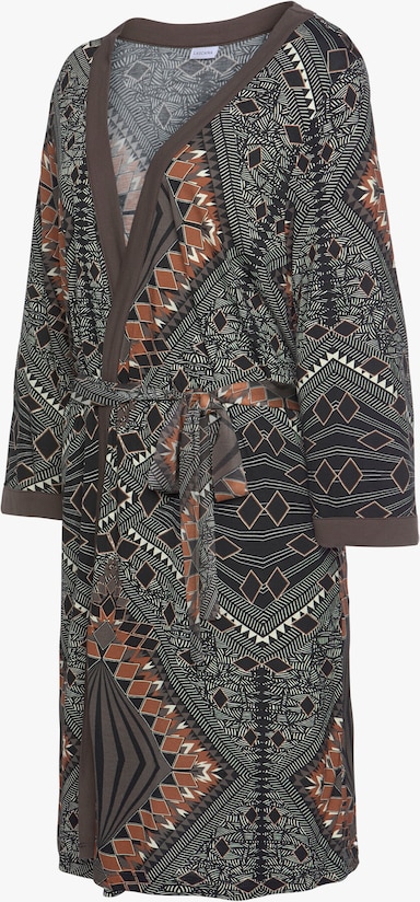 LASCANA Kimono - braun-gemustert