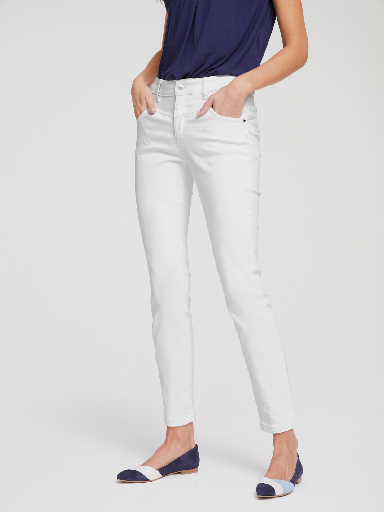 heine Push-up jeans - wit