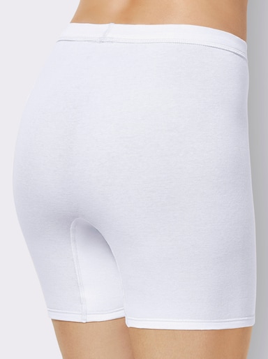 wäschepur Langbeinschlüpfer mit Softbund - weiss