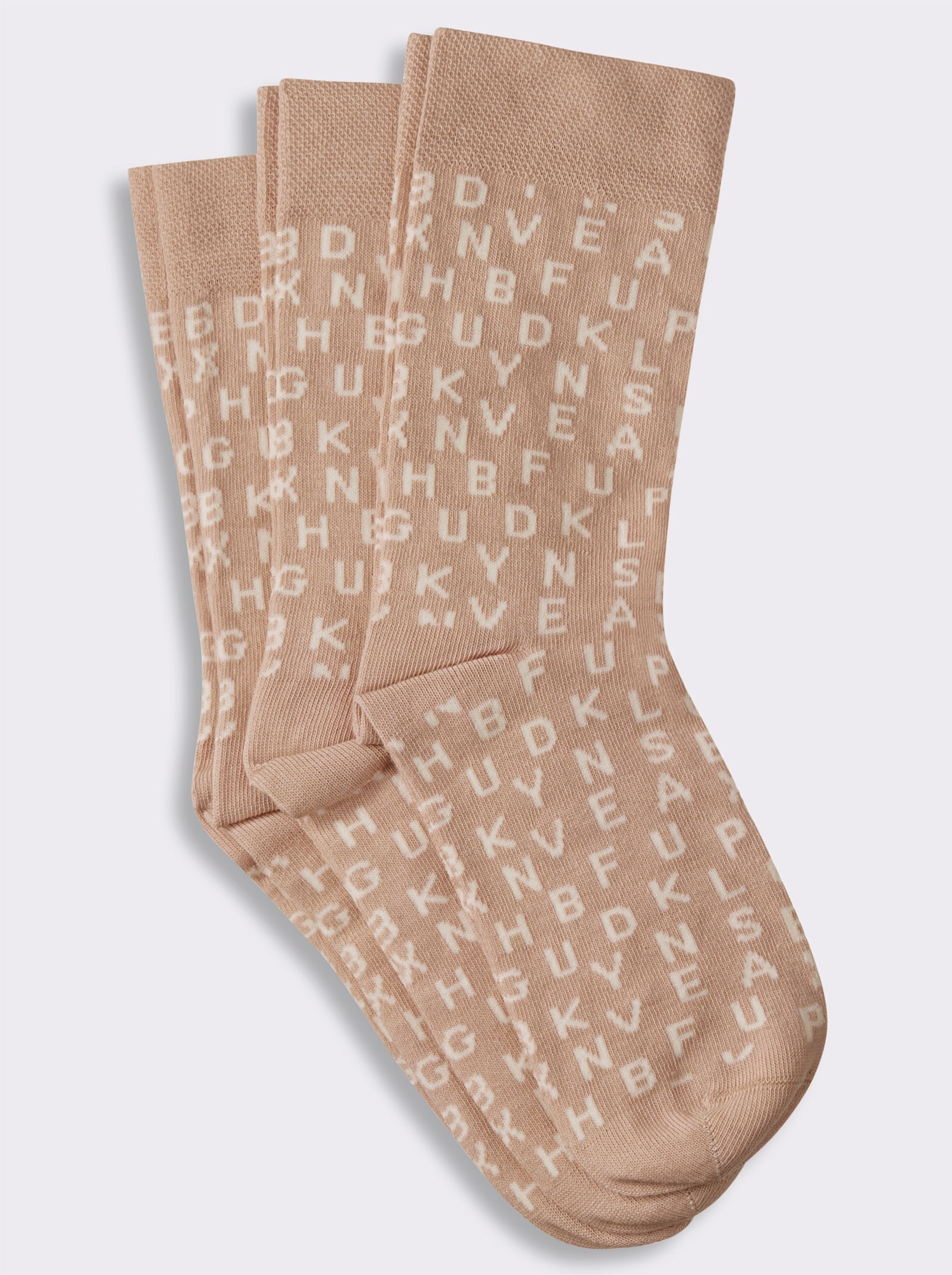 wäschepur Socken - ecru-sand