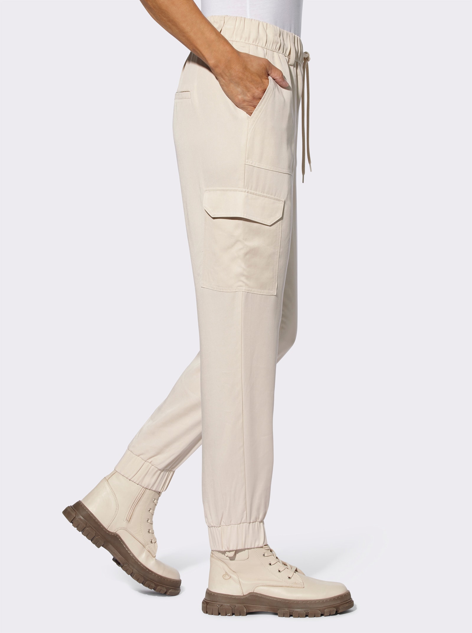 Hose mit Cargotaschen - sand