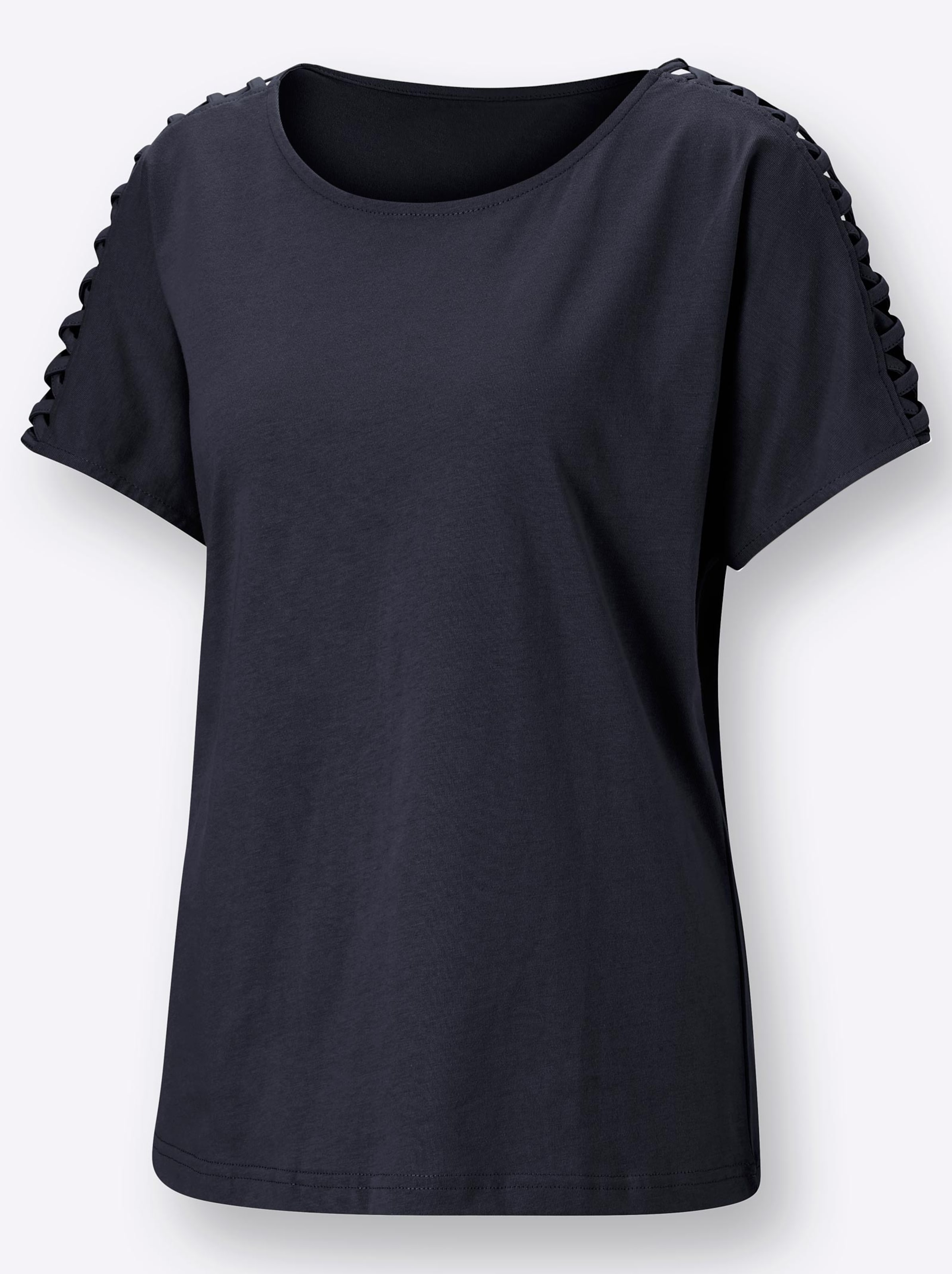 Damenmode Shirts T-Shirt in marine 