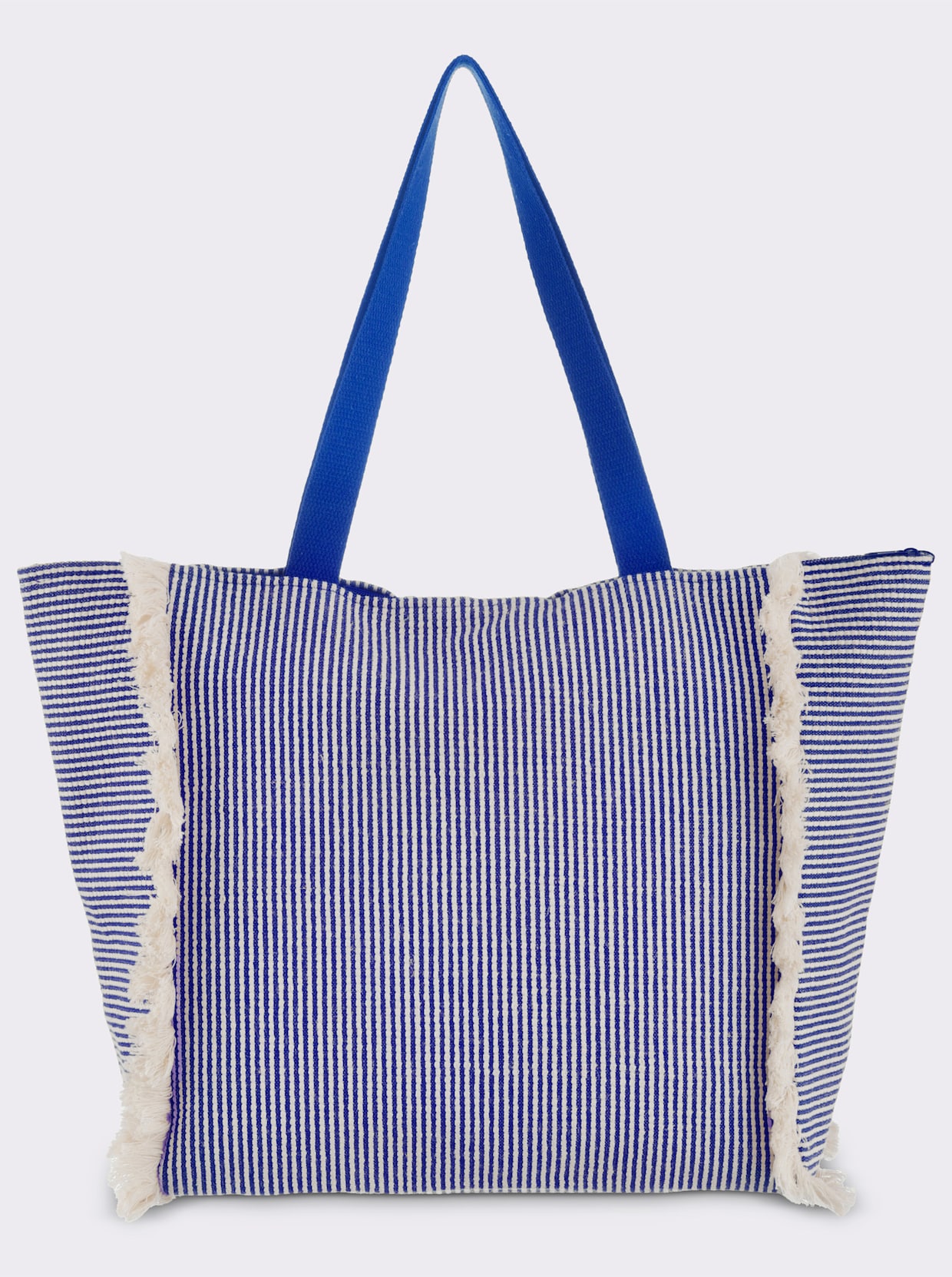 Strandtasche - marine-gestreift