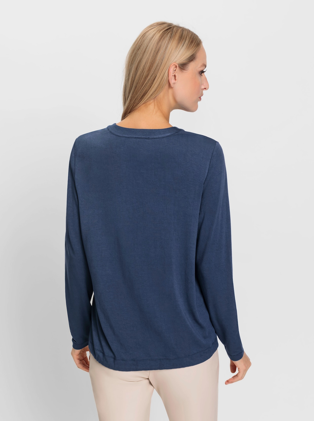 heine Shirt - donkerblauw