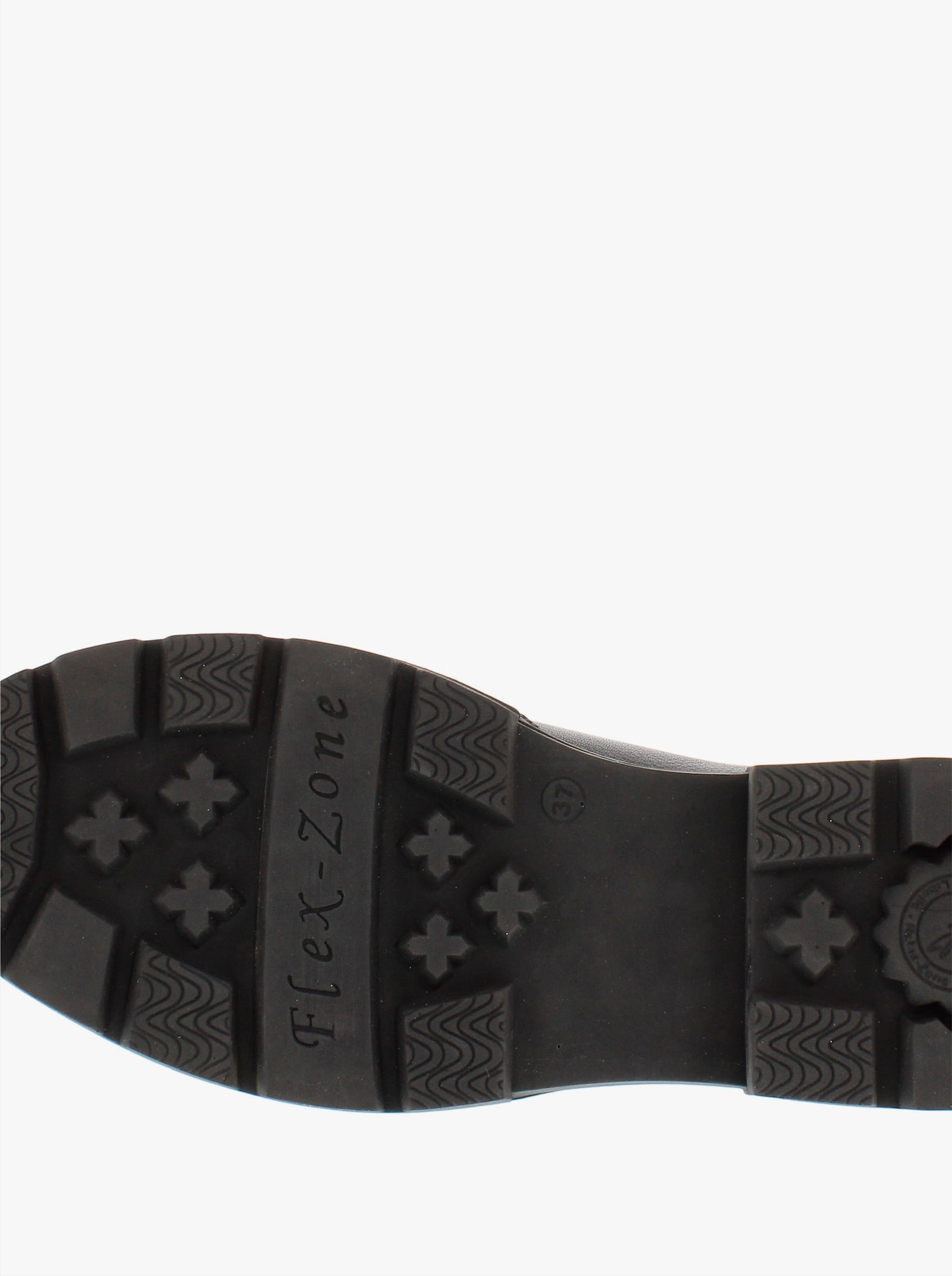 Naturläufer Stiefelette mit Warmfutter, Leder - schwarz